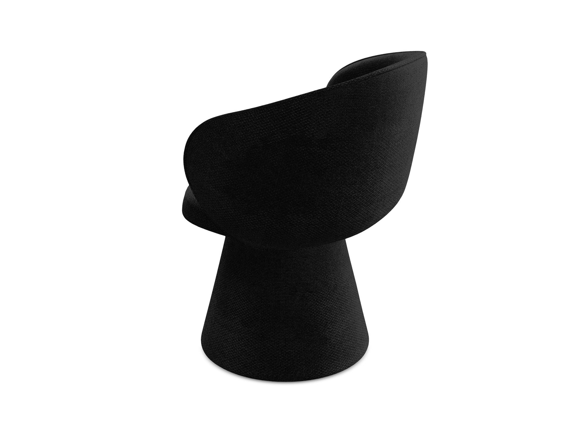 UALA Chair black boucle