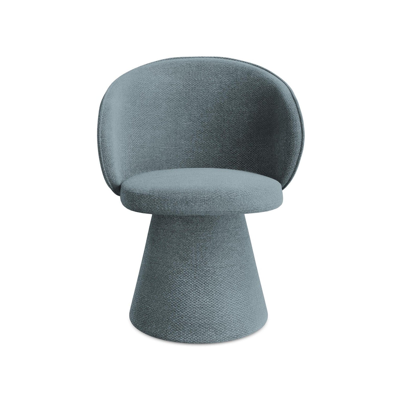 UALA Chair in Denim Blue Boucle