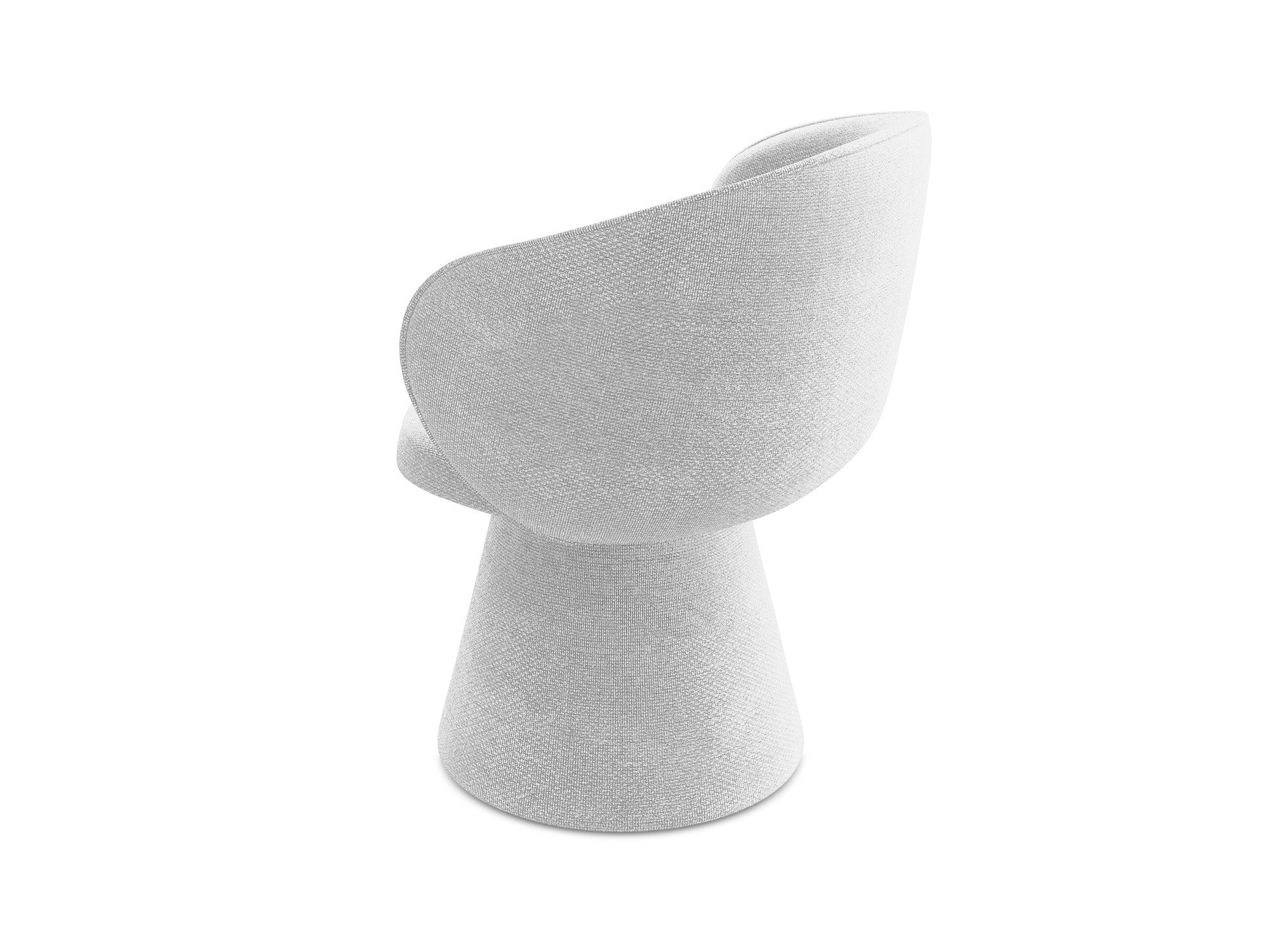 UALA Chair Silver Boucle