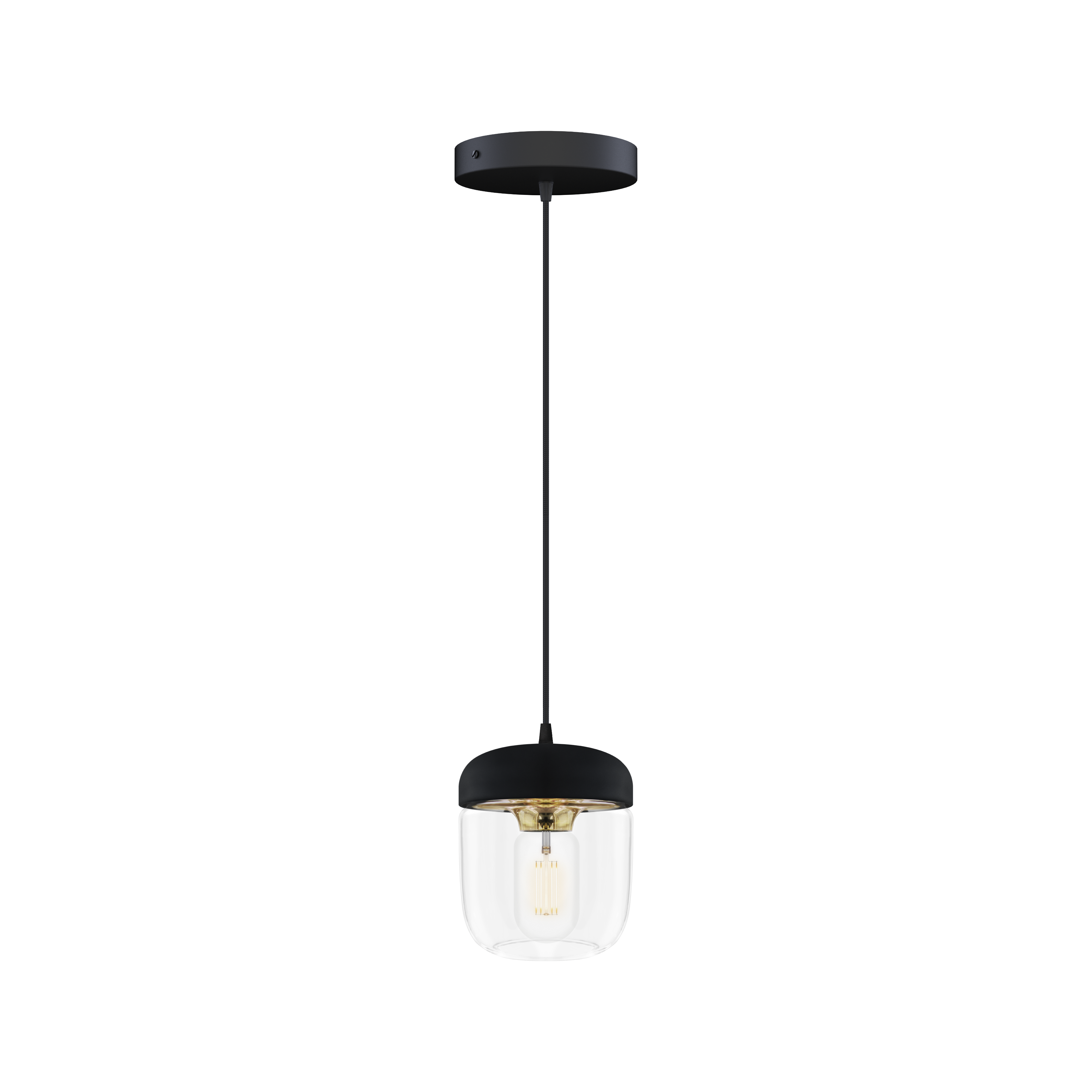 Klosz ACORN czarno złoty [Amelia] UMAGE    Eye on Design
