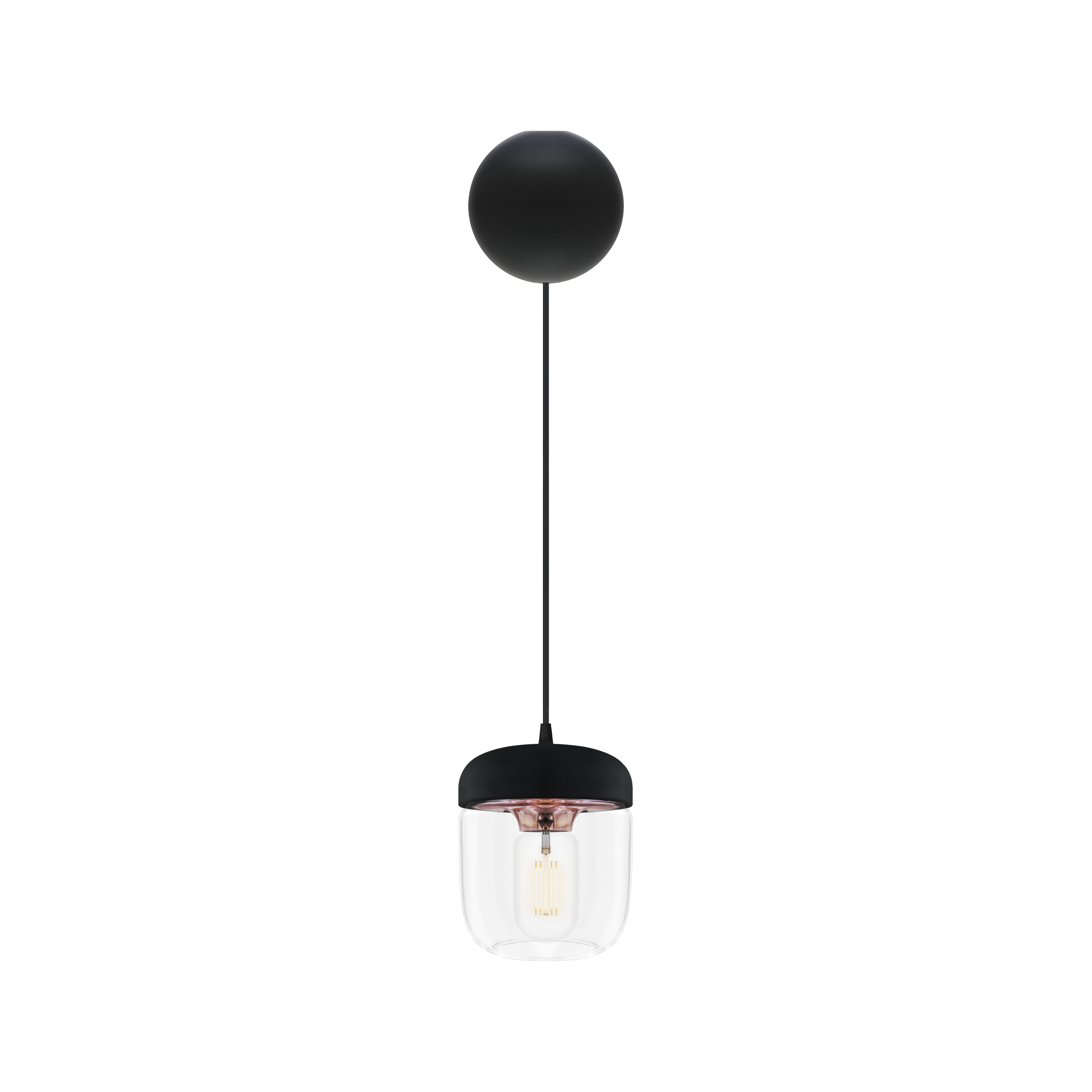 Klosz ACORN czarno miedziany [Amelia] UMAGE    Eye on Design
