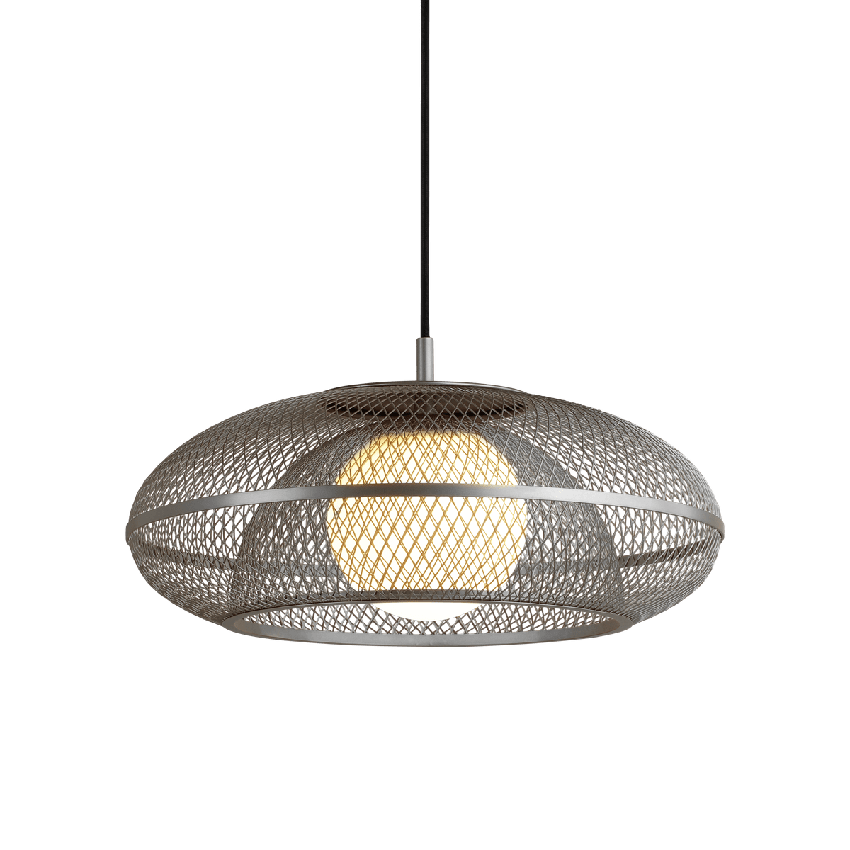 Silver lampshade FARADAY