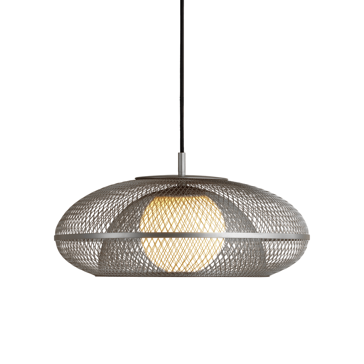 Silver lampshade FARADAY