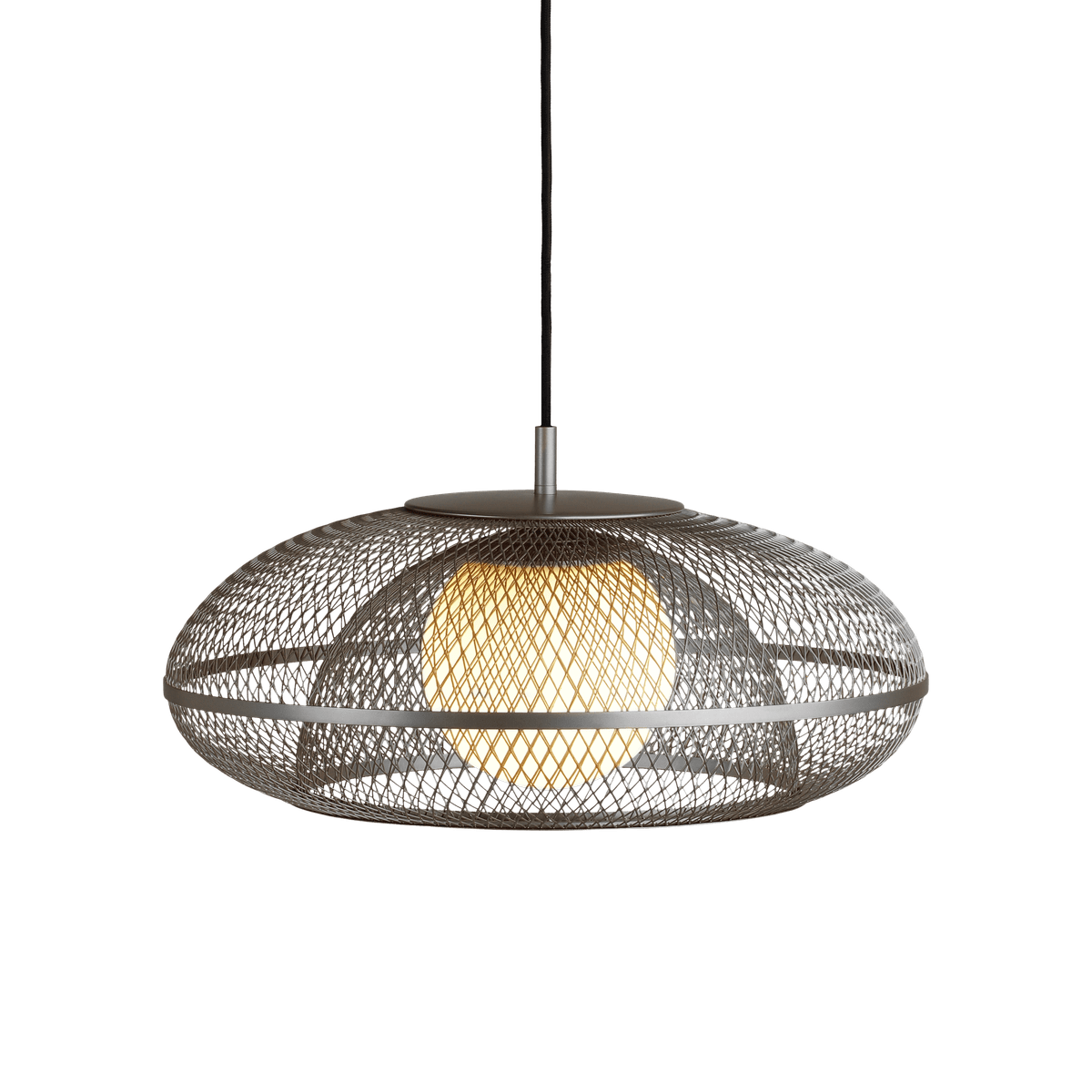 Silver lampshade FARADAY