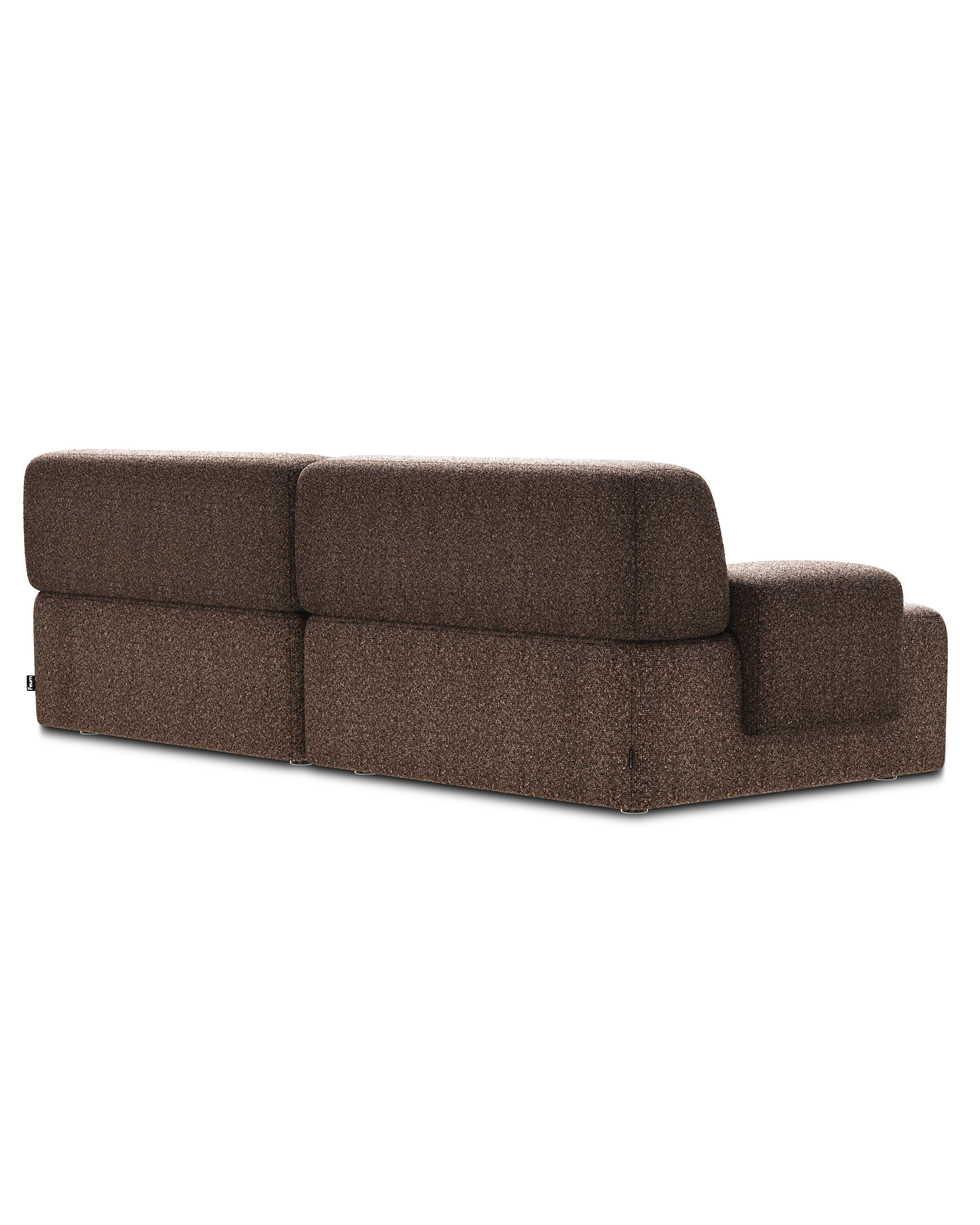 Modulsofa 2-sitzig UMI braun [Amelia]