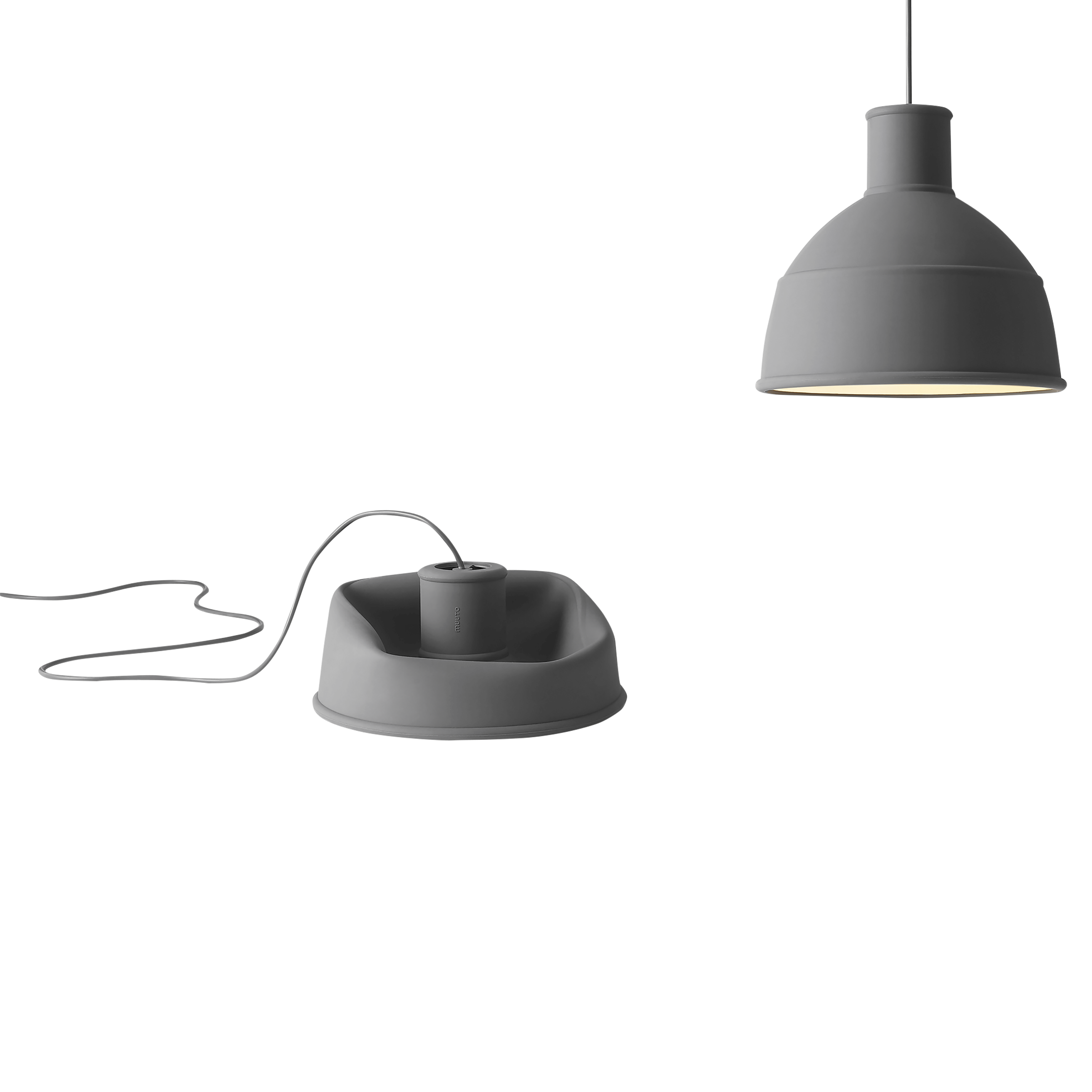 UNFOLD Pendant Lamp Gray