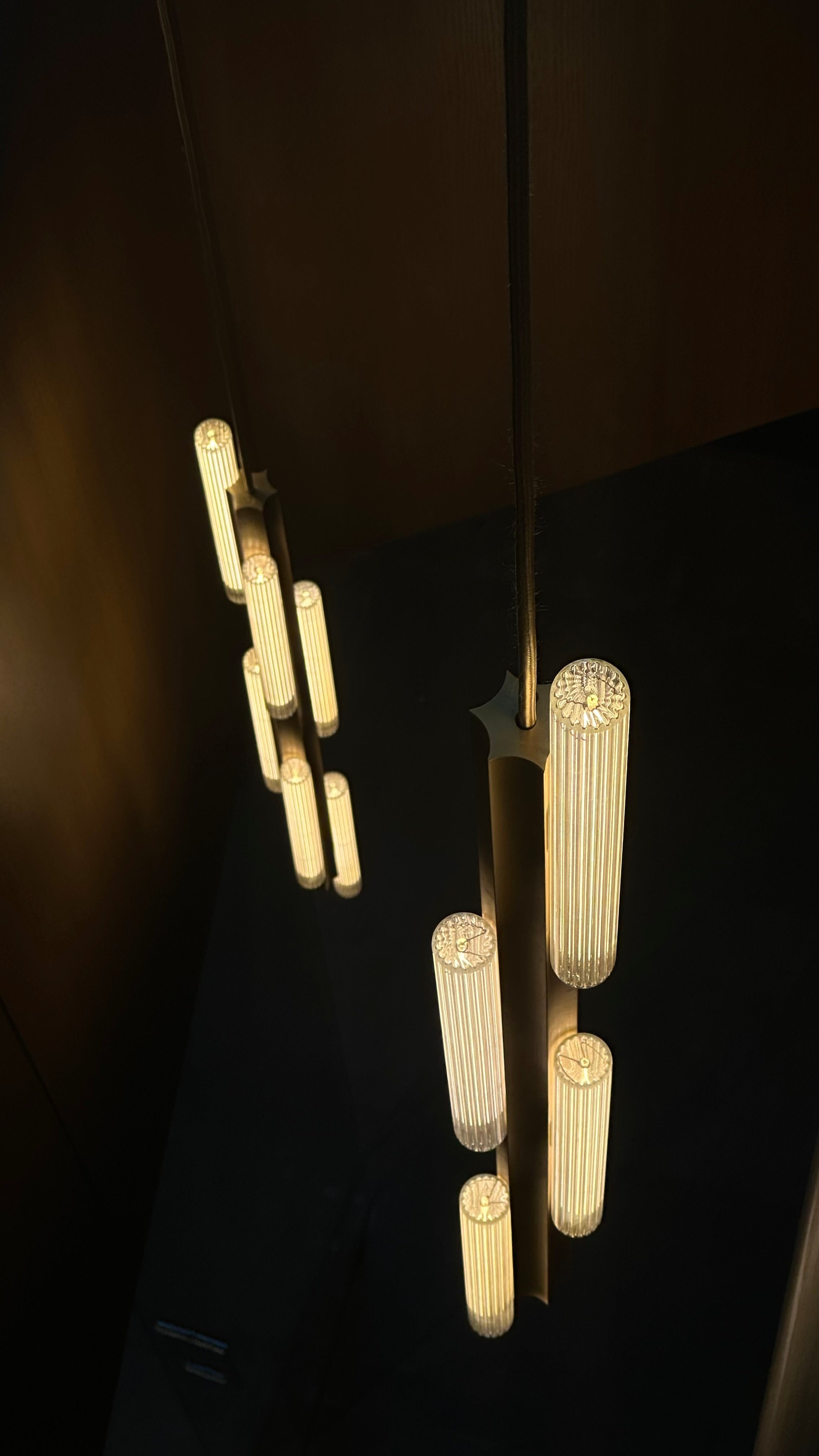 HAIL Pendant Lamp in Brushed Bronze