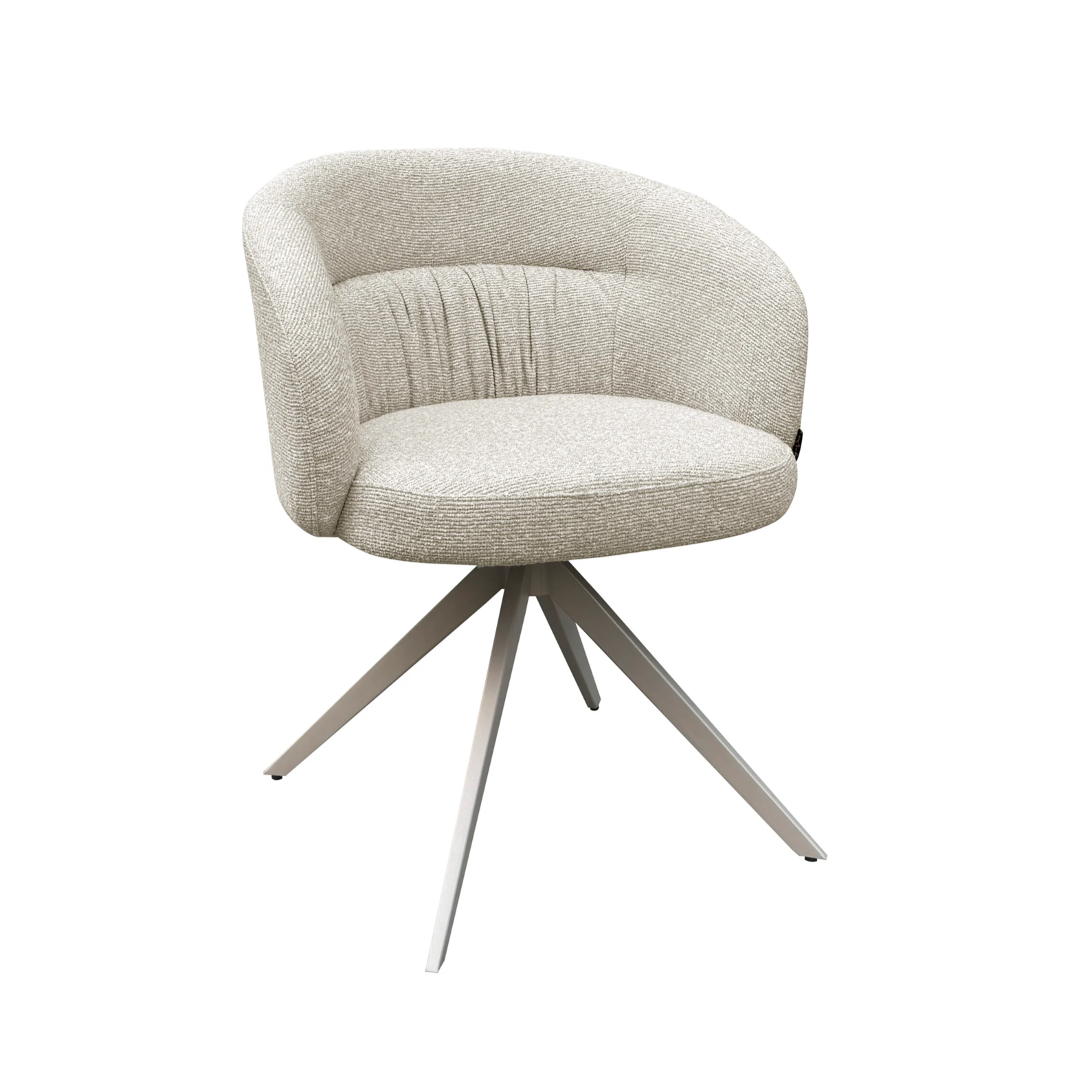 Olivia beige swivel chair