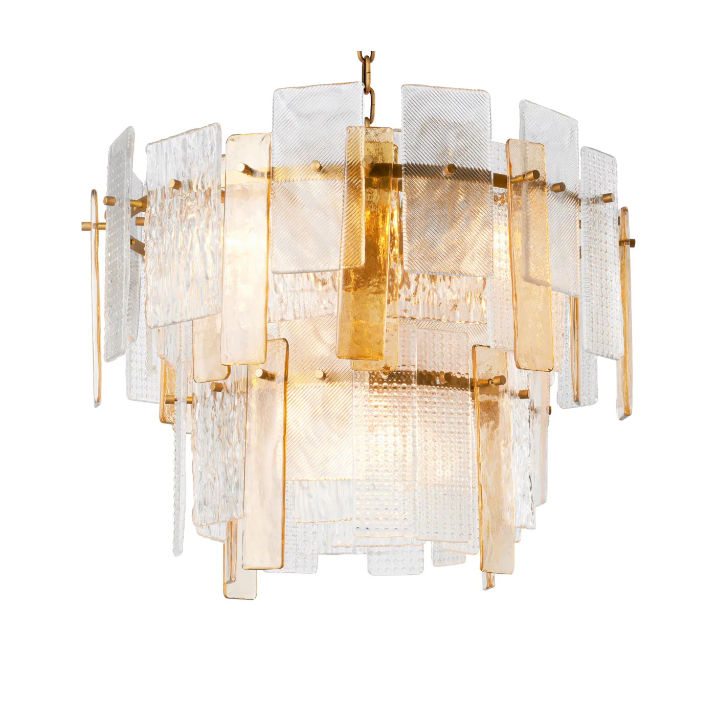 Cassiano transparent glass chandelier