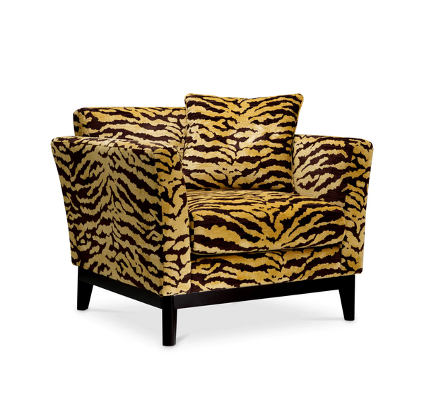 Flux armchair Print animal