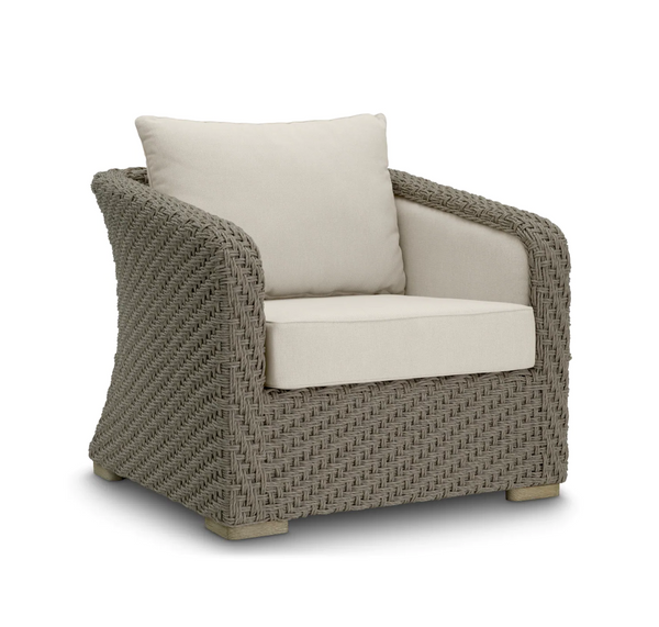 Garden armchair Bryson gray with beige [OLA] [Amelia SPR/improved description]