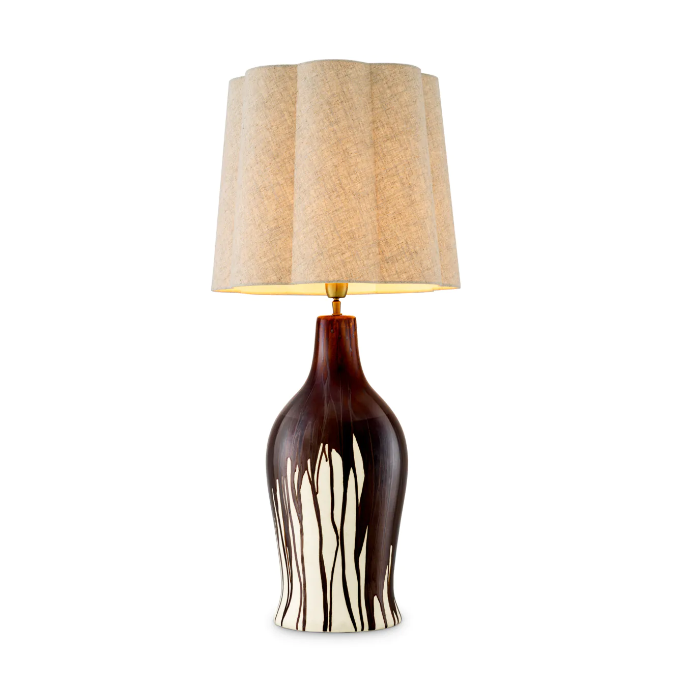 Beatriz brown table lamp