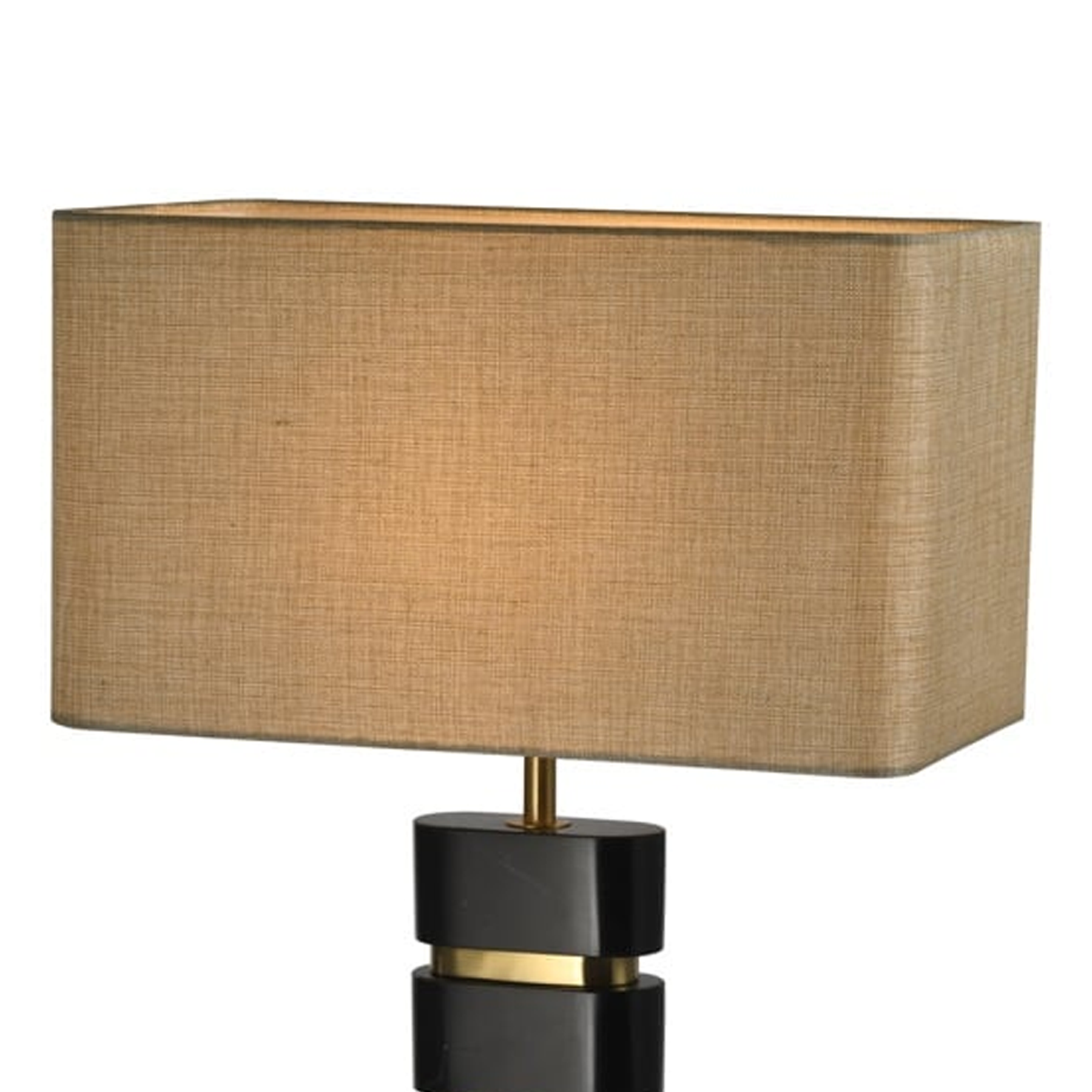 Levina table lamp black marble