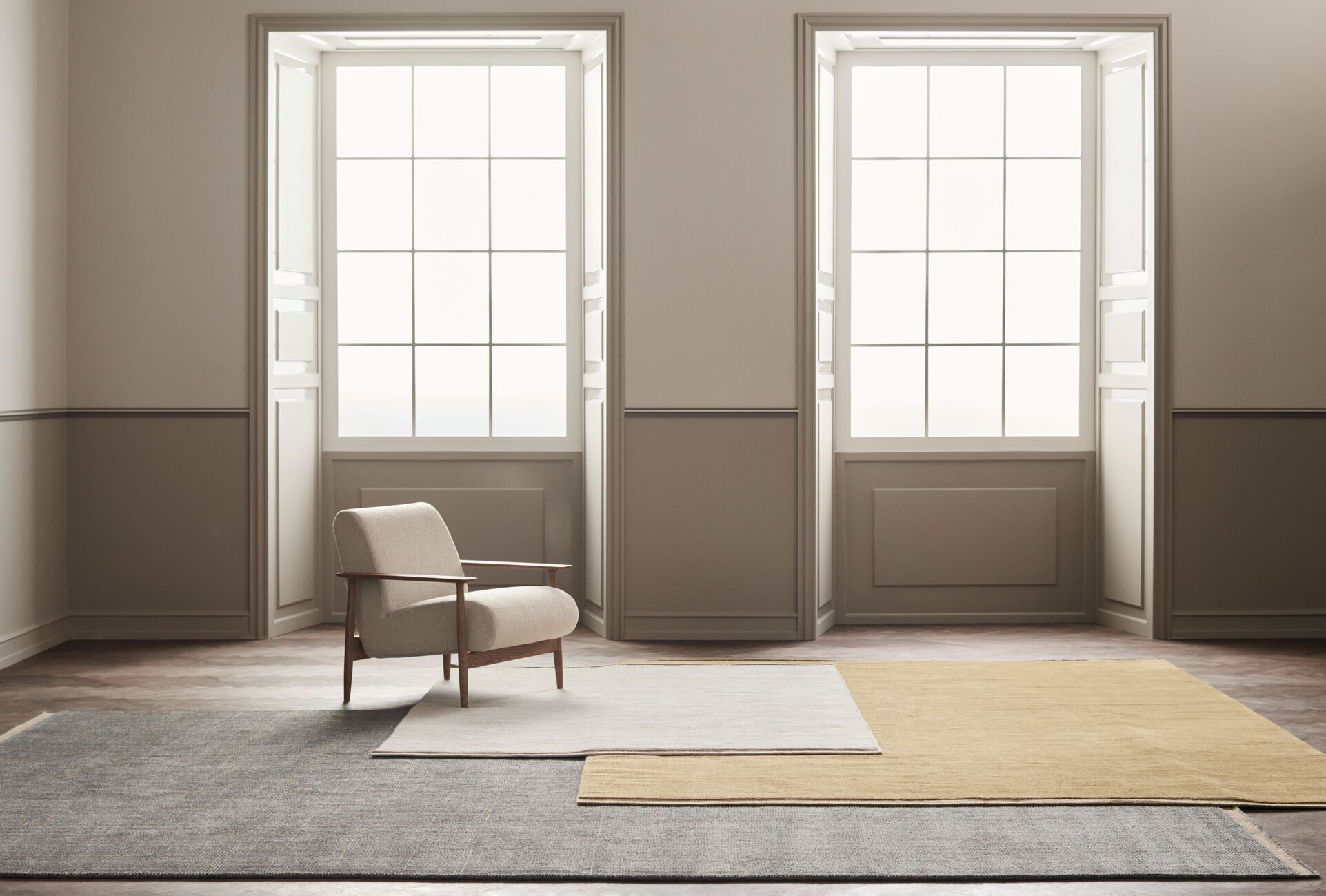 Vilde gray rug