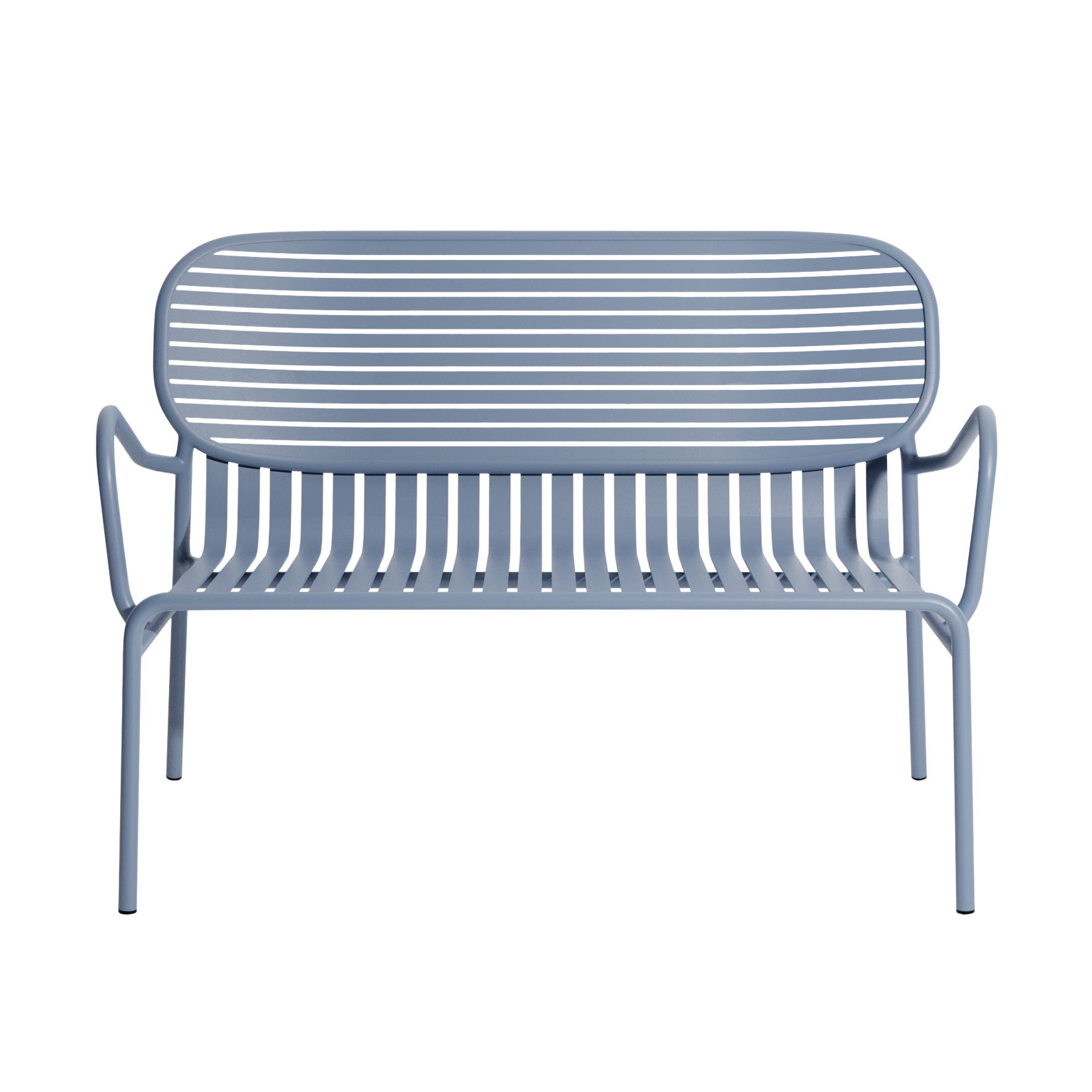 Sofa ogrodowa 2-osobowa WEEK-END gołębi niebieski