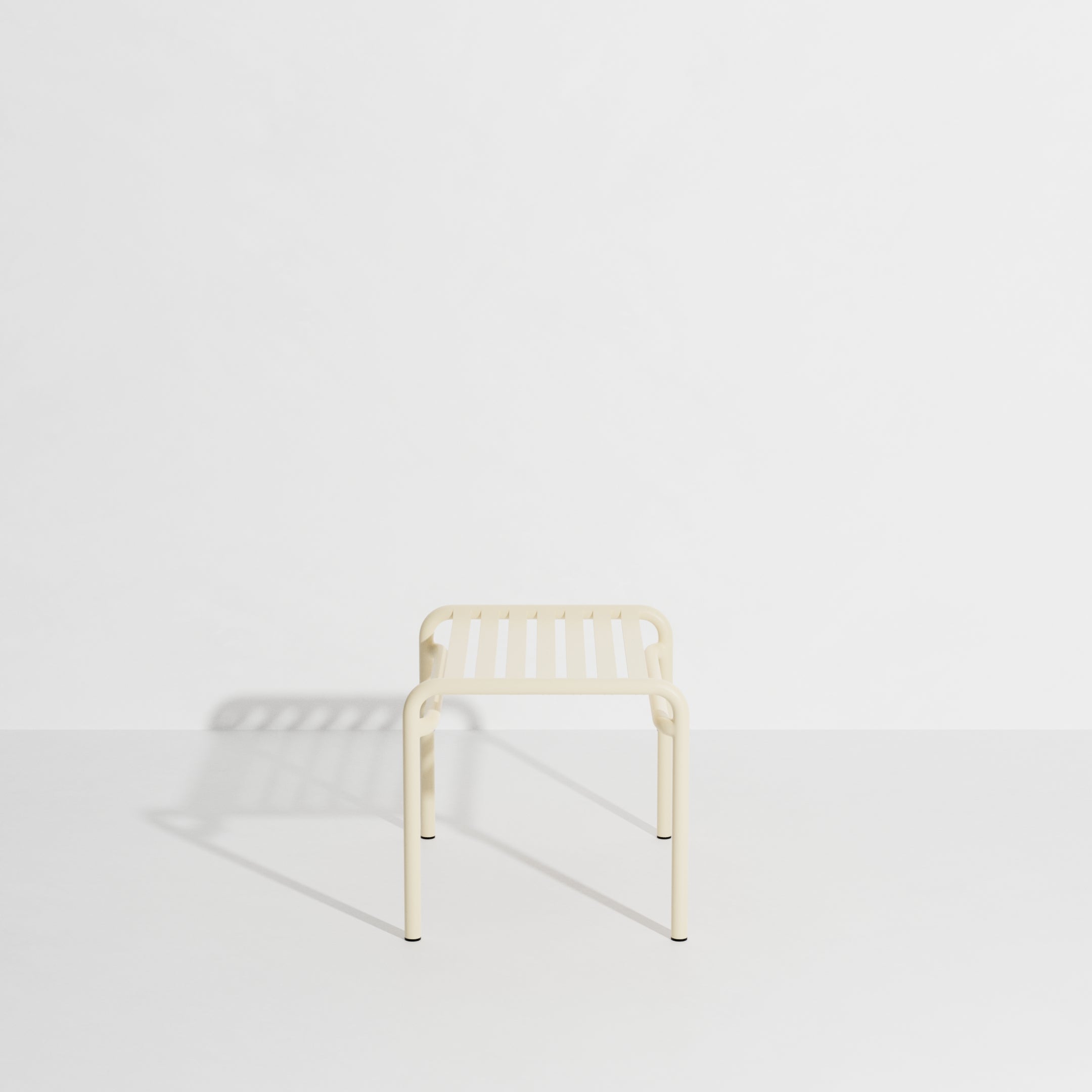 WEEK-END Garden Ottoman in Ivory