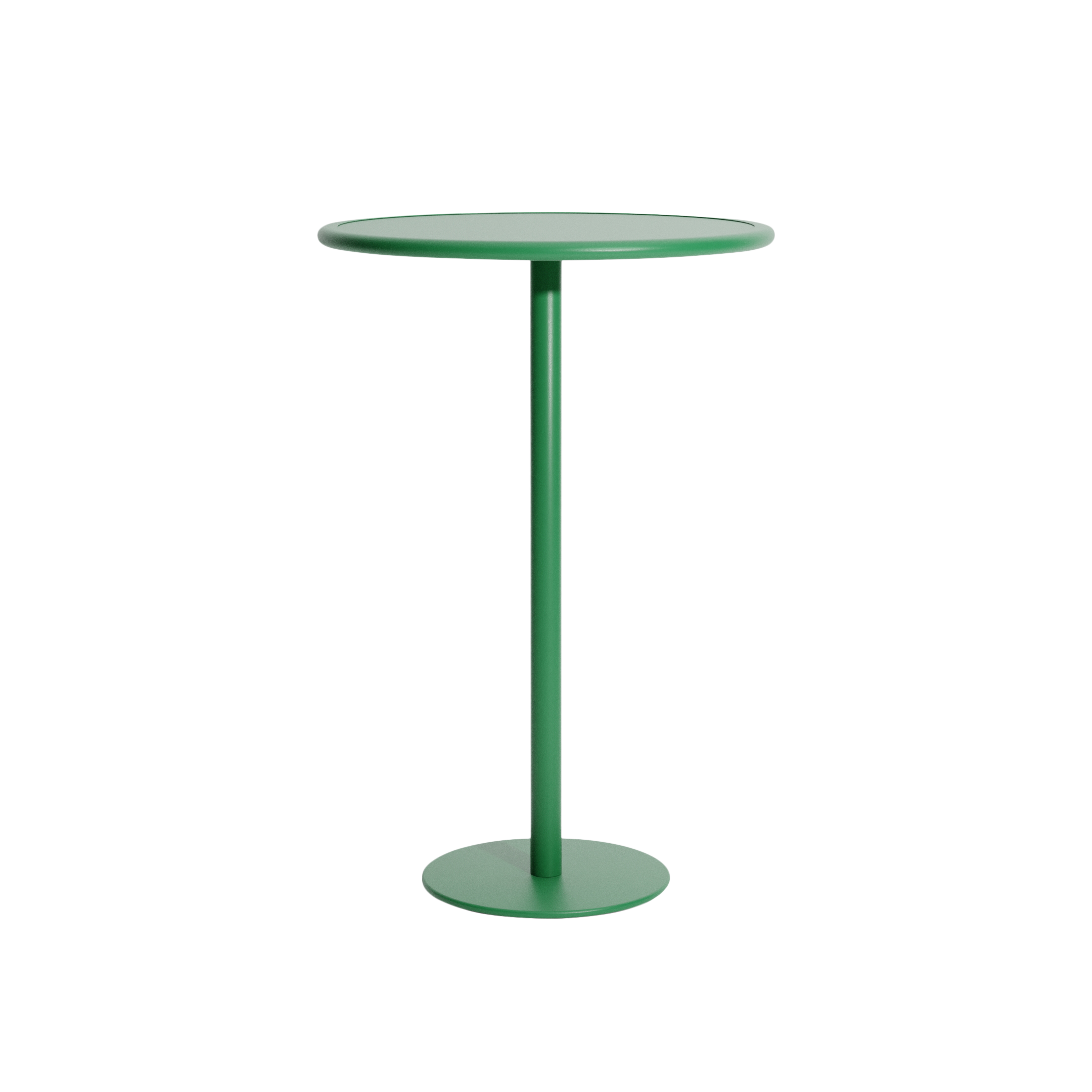 WEEK-END Round Garden Table in Deep Green