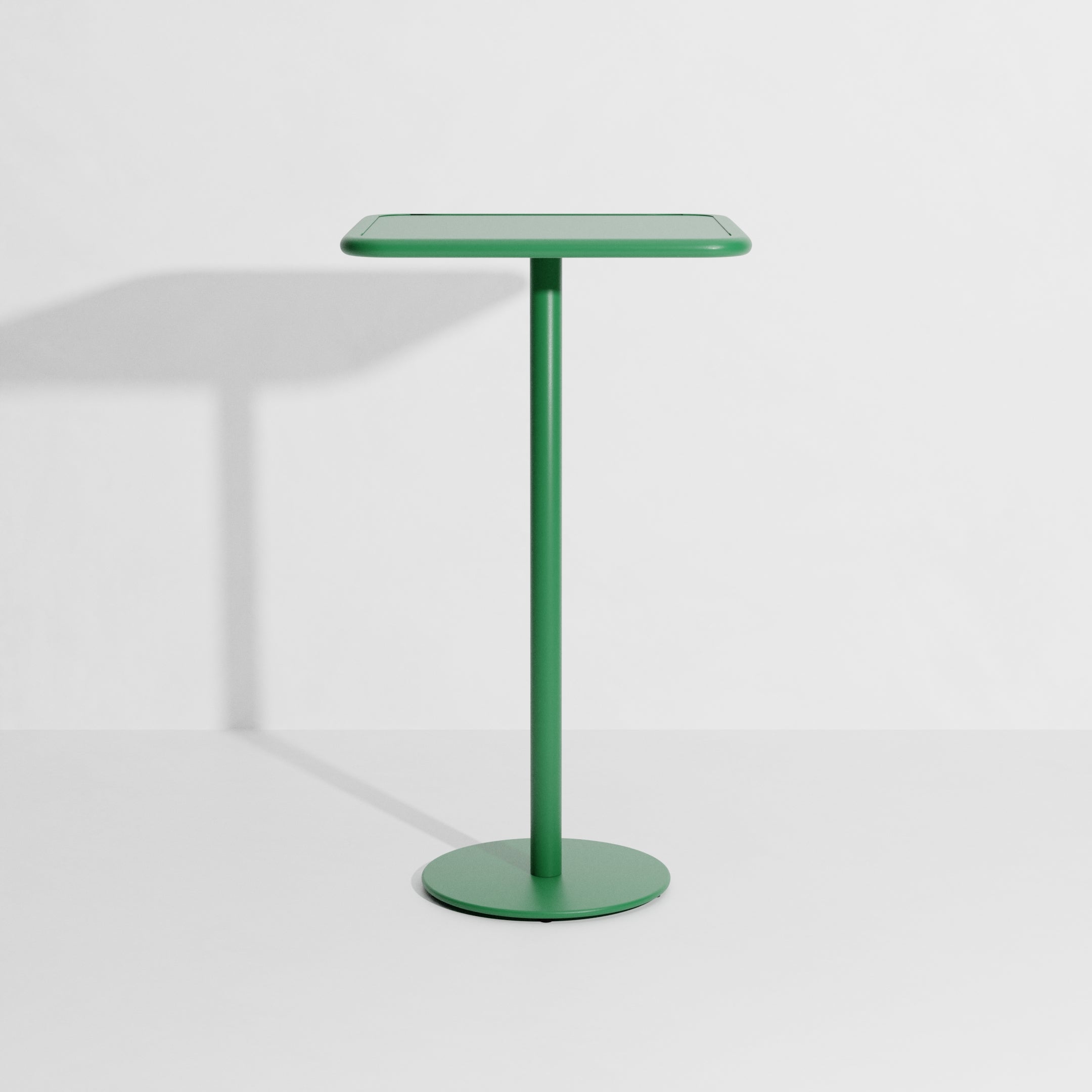 WEEK-END square garden table in deep green