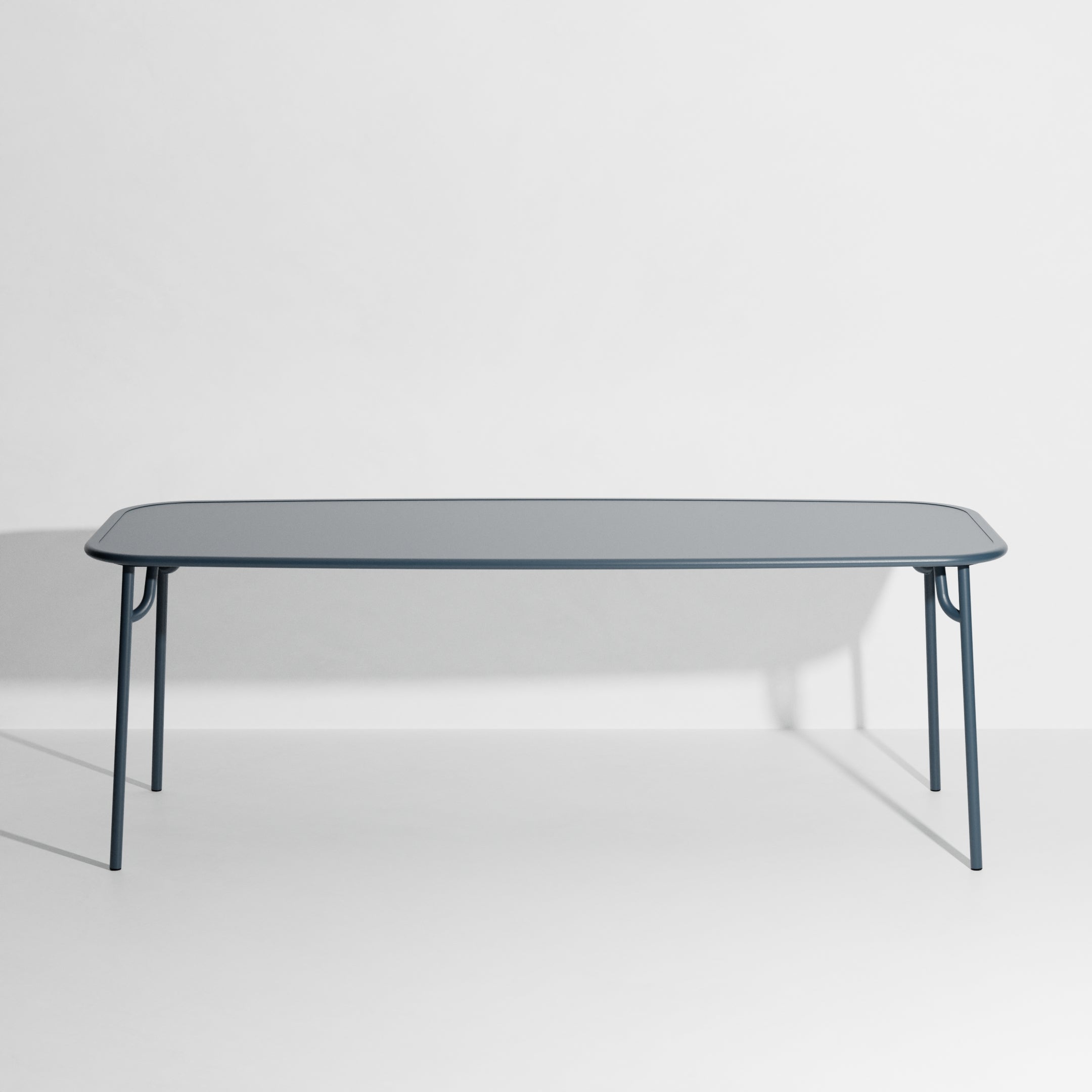 WEEK-END garden table in gray-blue