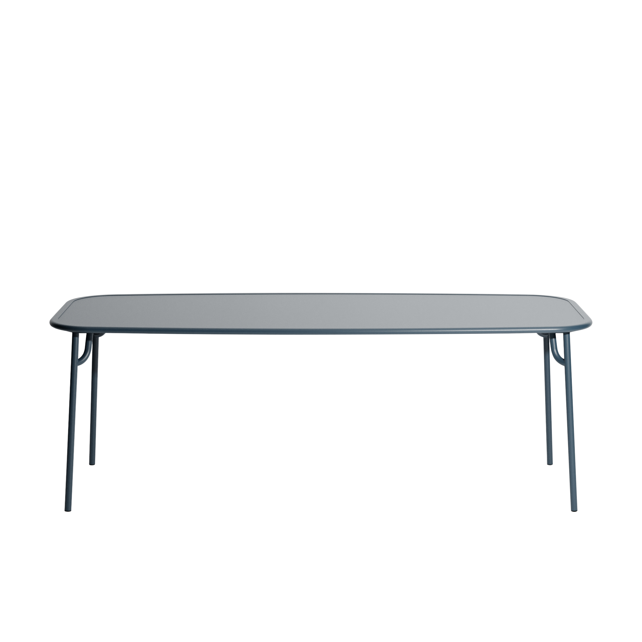 WEEK-END garden table in gray-blue