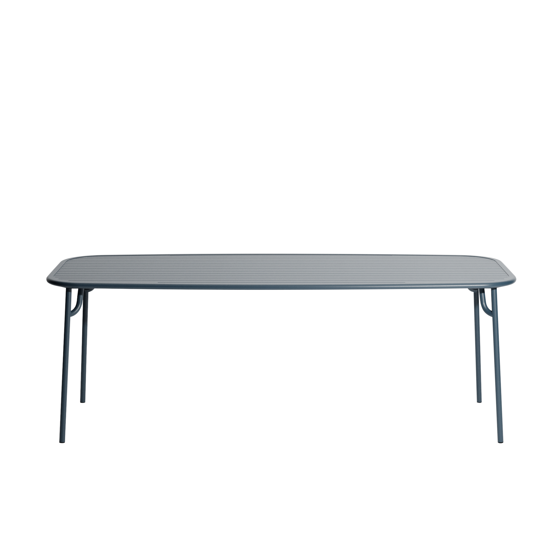 WEEK-END garden table in gray-blue