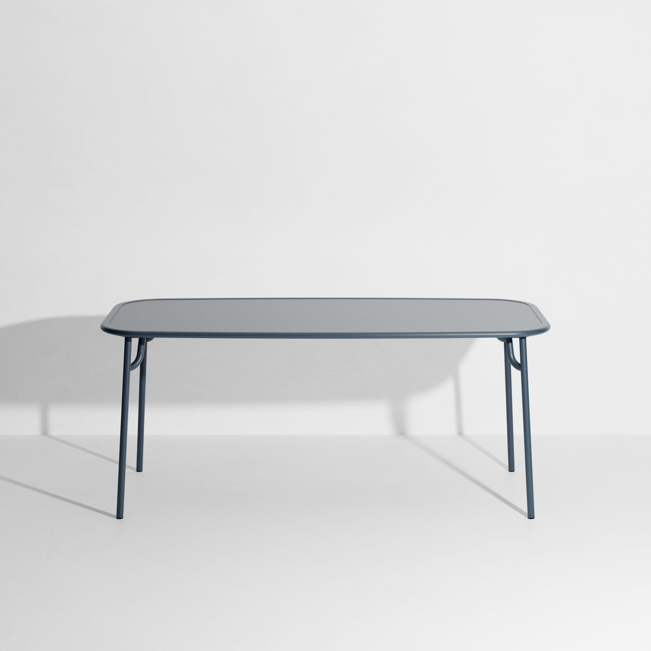 WEEK-END garden table in gray-blue