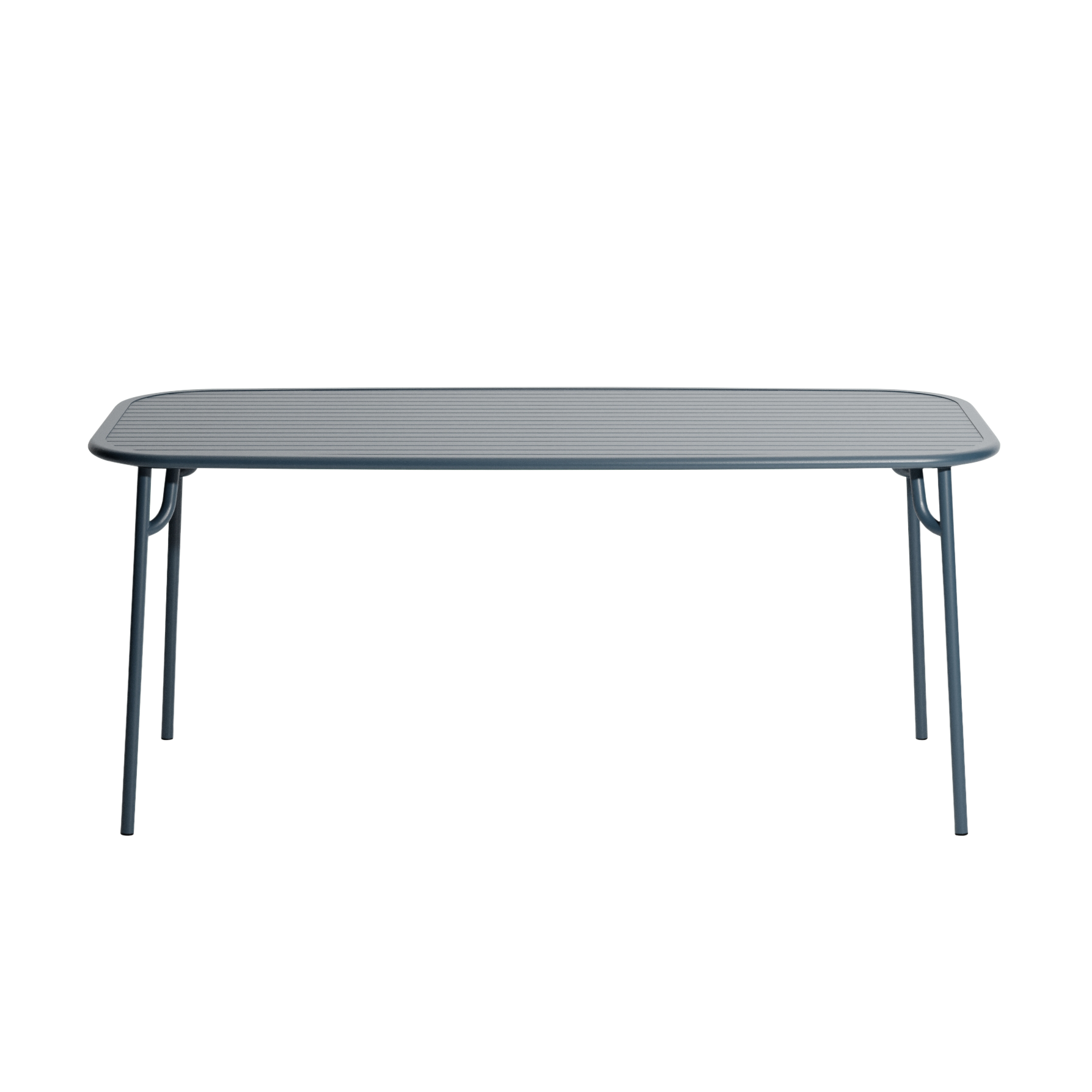 WEEK-END garden table in gray-blue