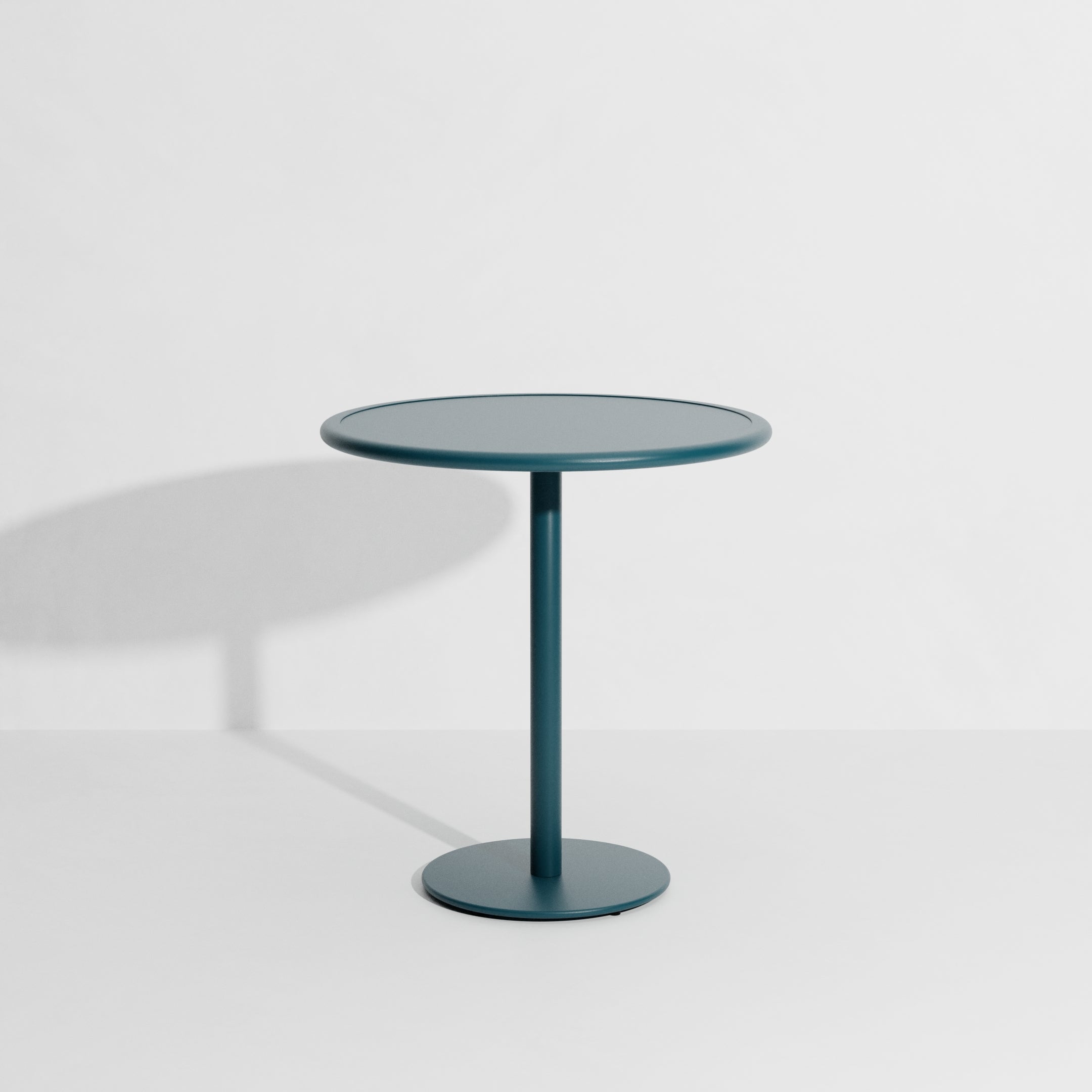 WEEK-END Oceanic Blue Round Garden Table