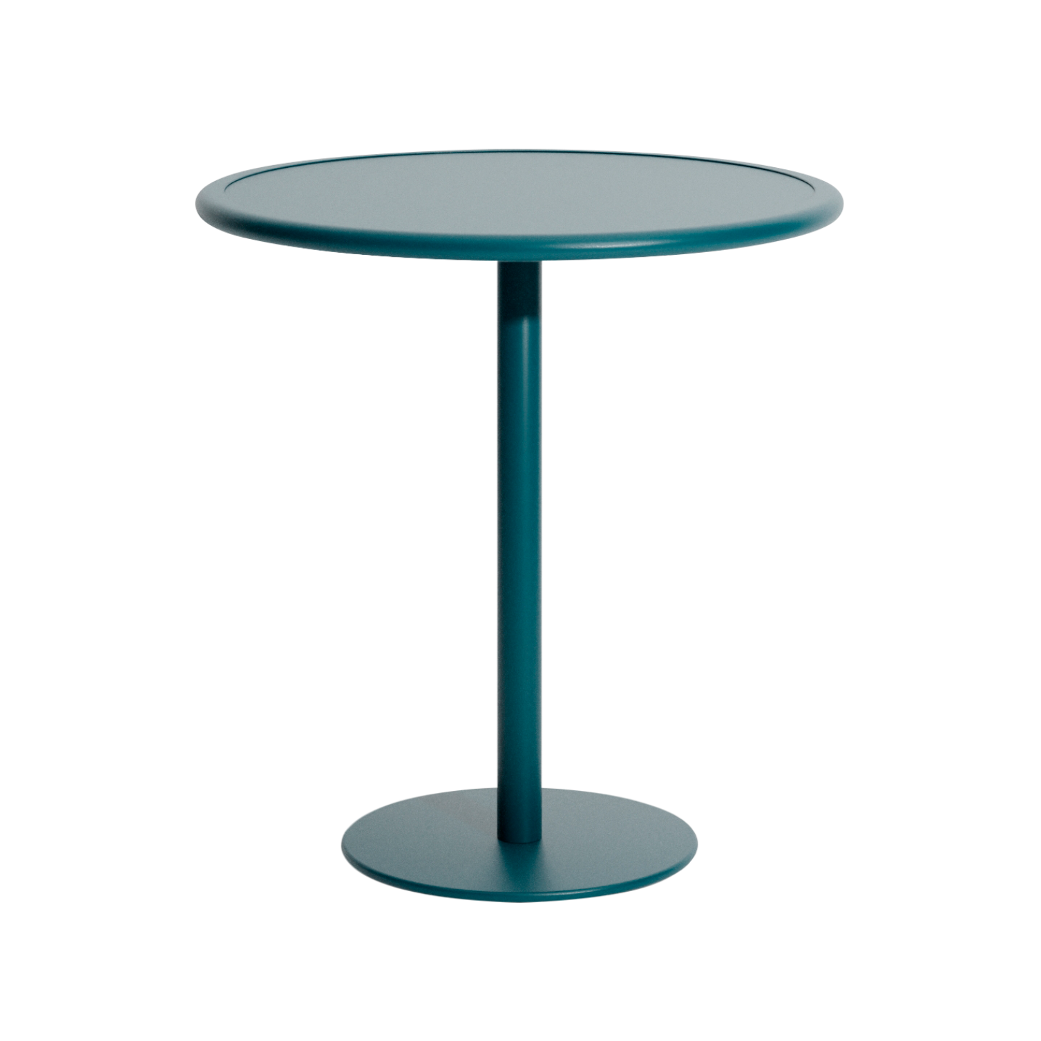 WEEK-END Oceanic Blue Round Garden Table