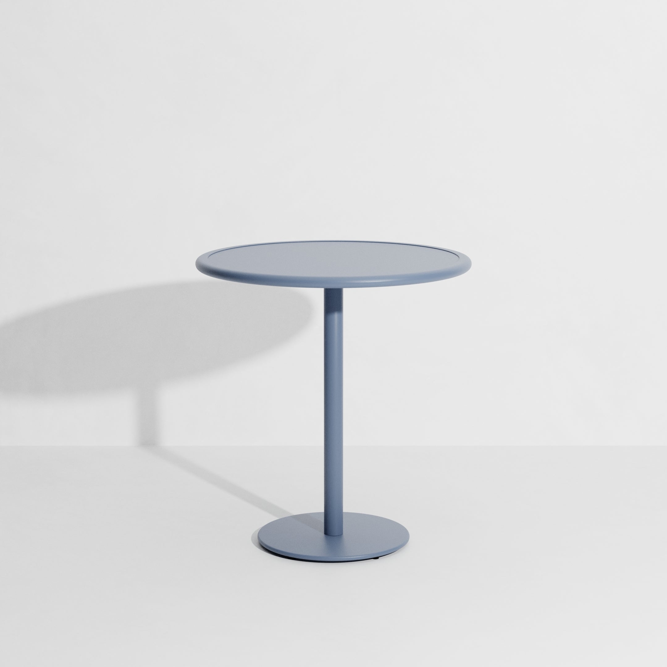 WEEK-END Round Garden Table in Dove Blue