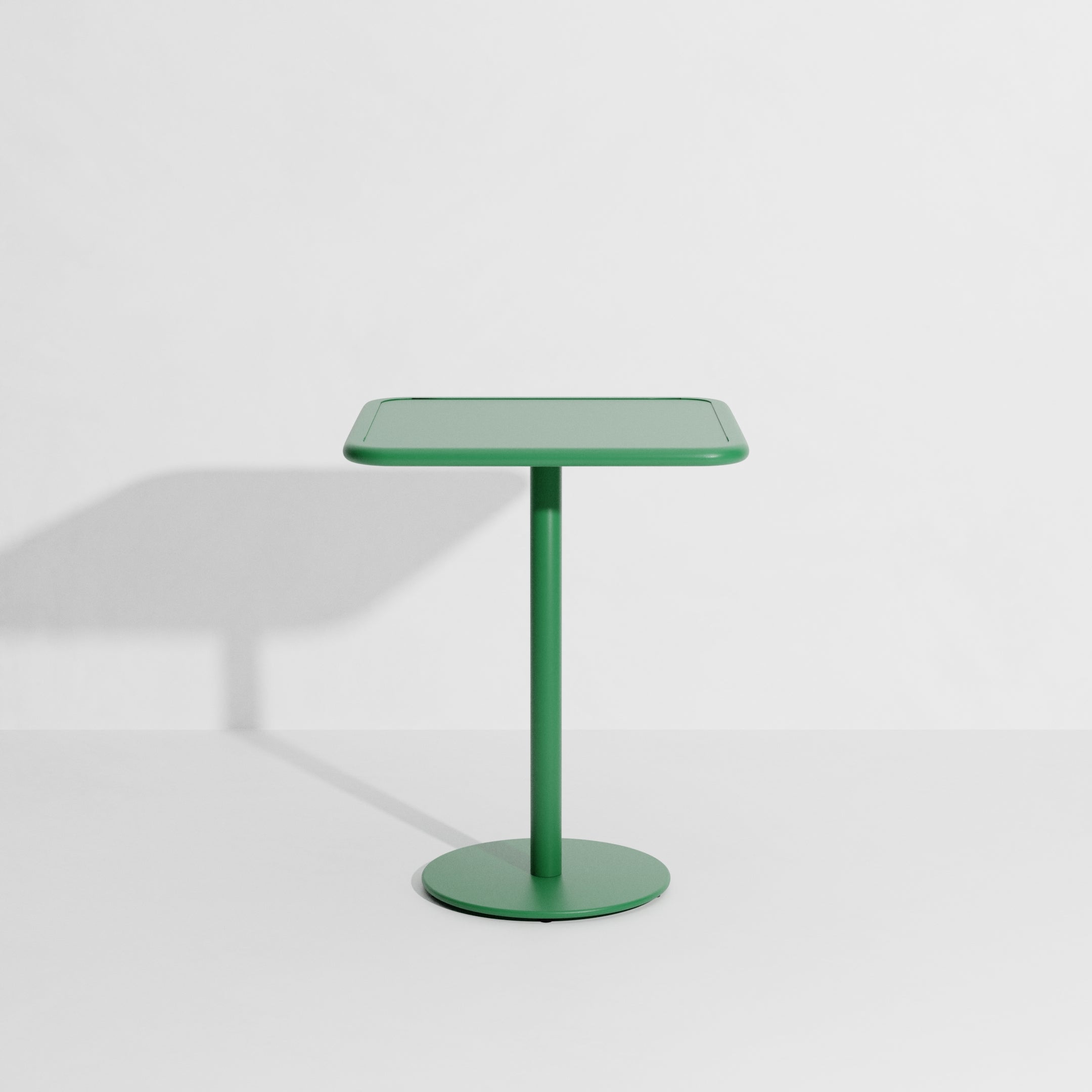 WEEK-END square garden table in deep green