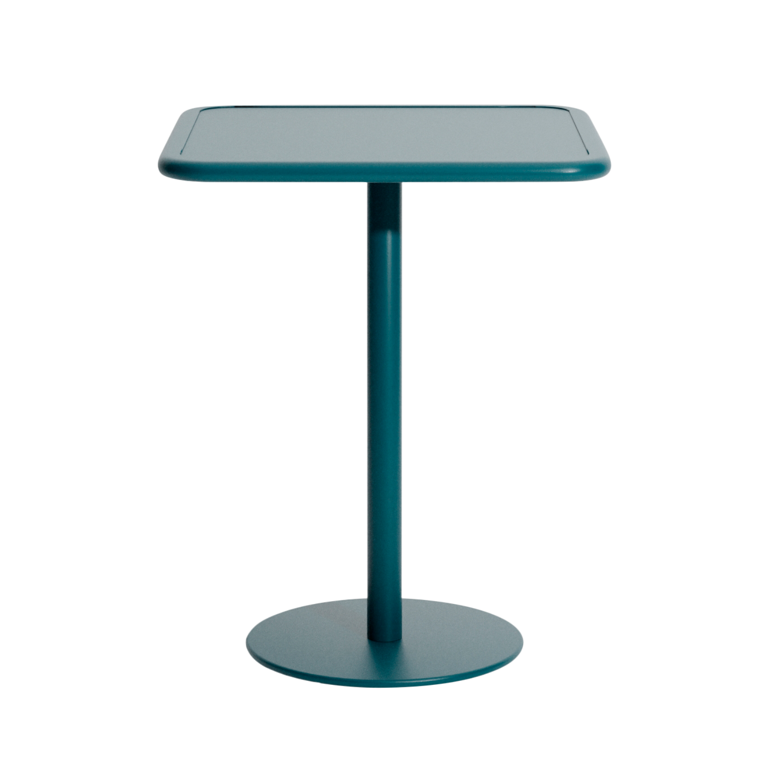 WEEK-END Square Garden Table in Ocean Blue