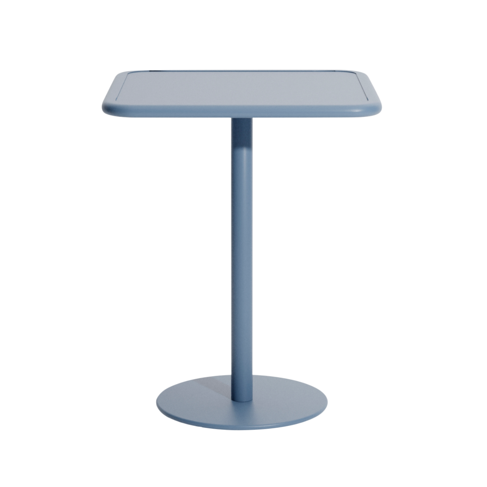 WEEK-END square garden table in dove blue