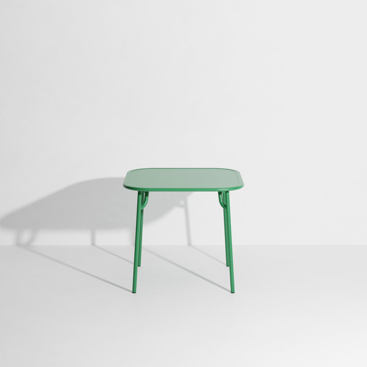 WEEK-END square garden table in deep green