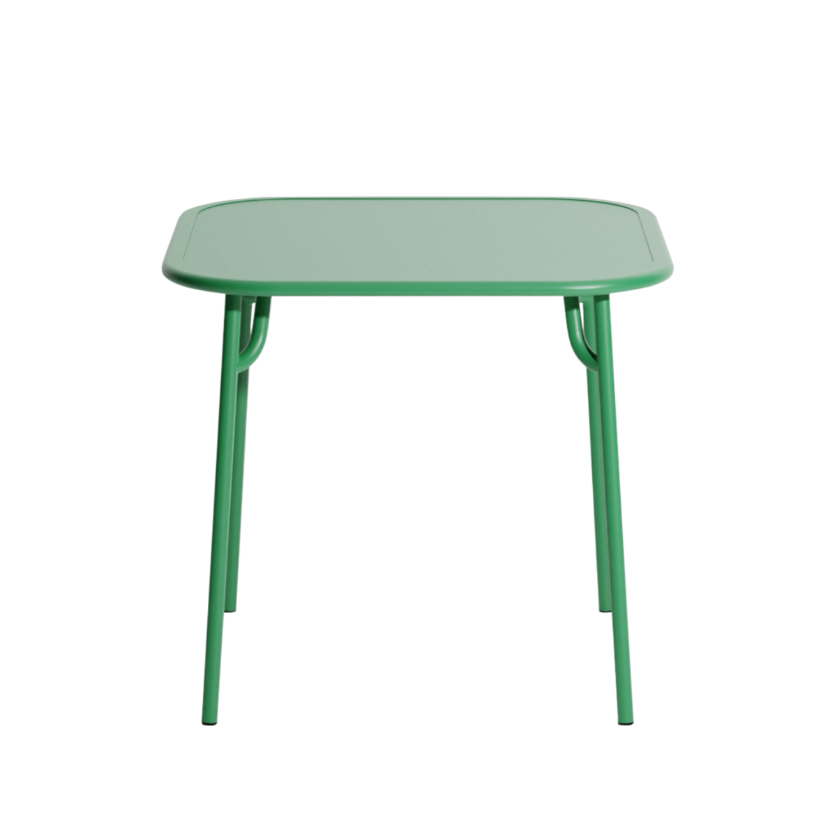 WEEK-END square garden table in deep green