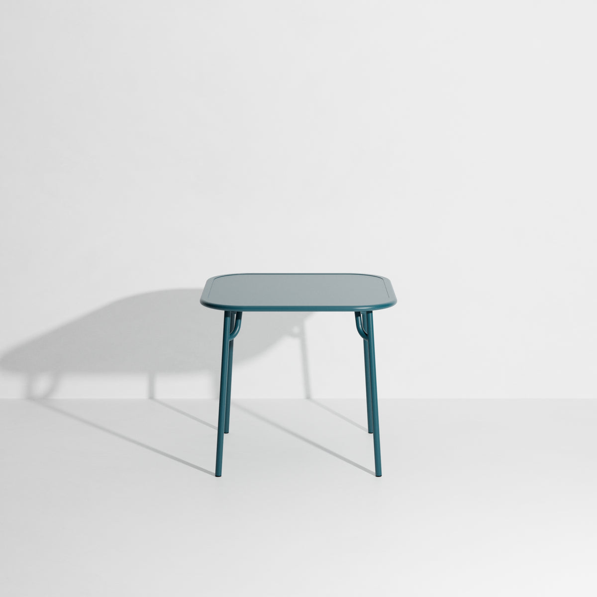 WEEK-END Square Garden Table in Ocean Blue
