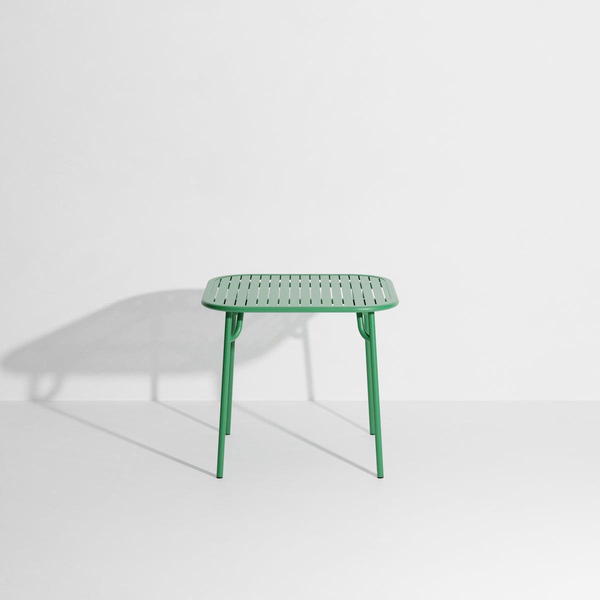 WEEK-END square garden table in deep green