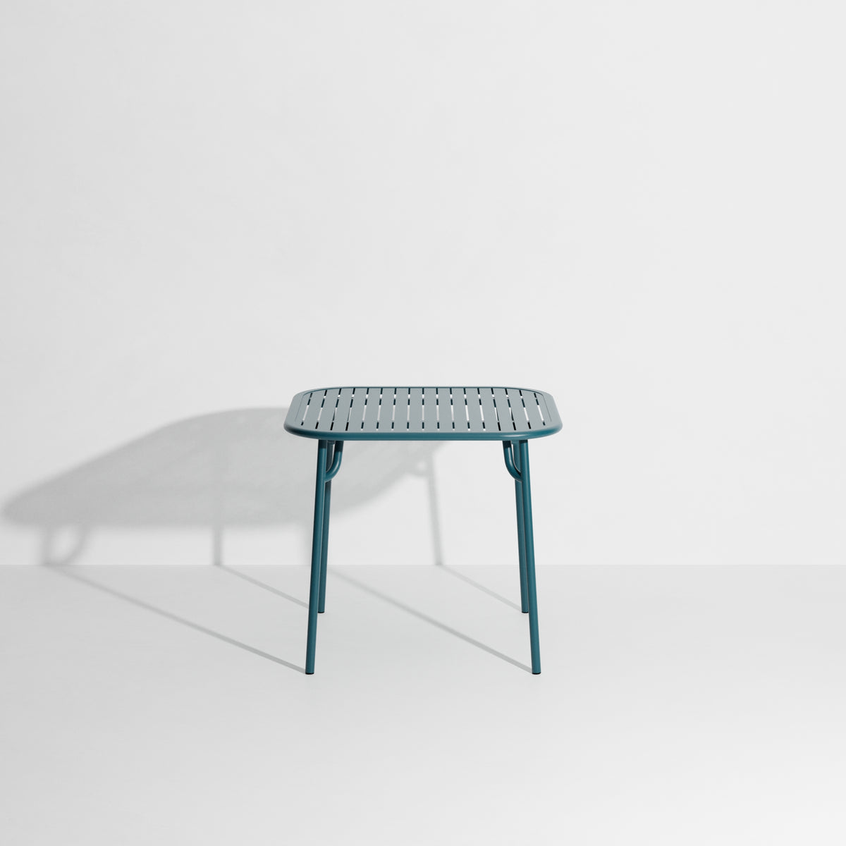 WEEK-END Square Garden Table in Ocean Blue