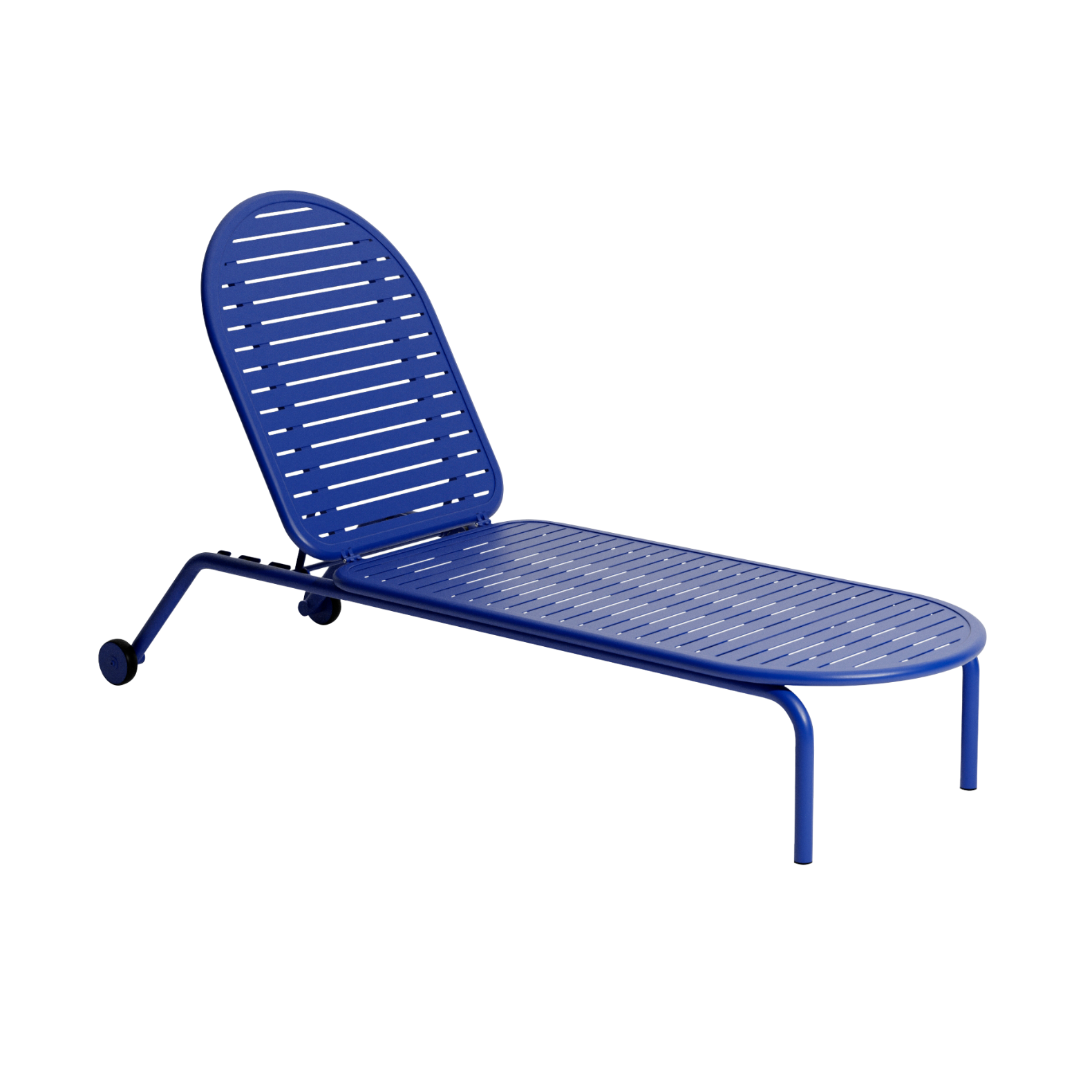 WEEK-END dark blue garden lounger