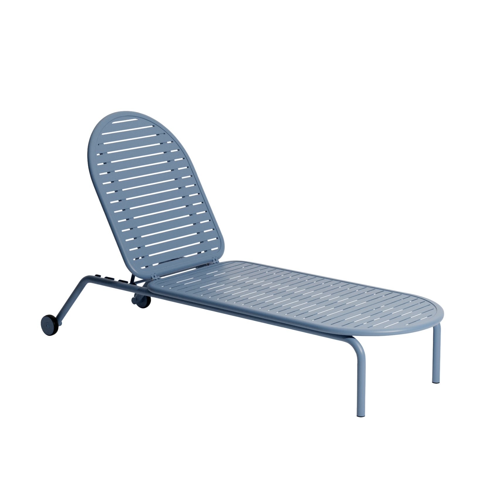 WEEK-END garden lounger in dove blue