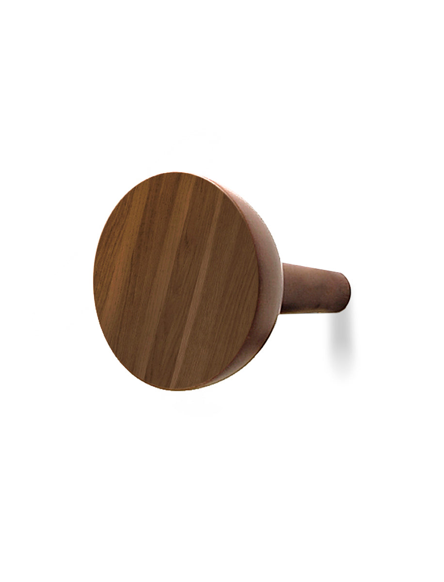 WELCOME coat rack set walnut veneer