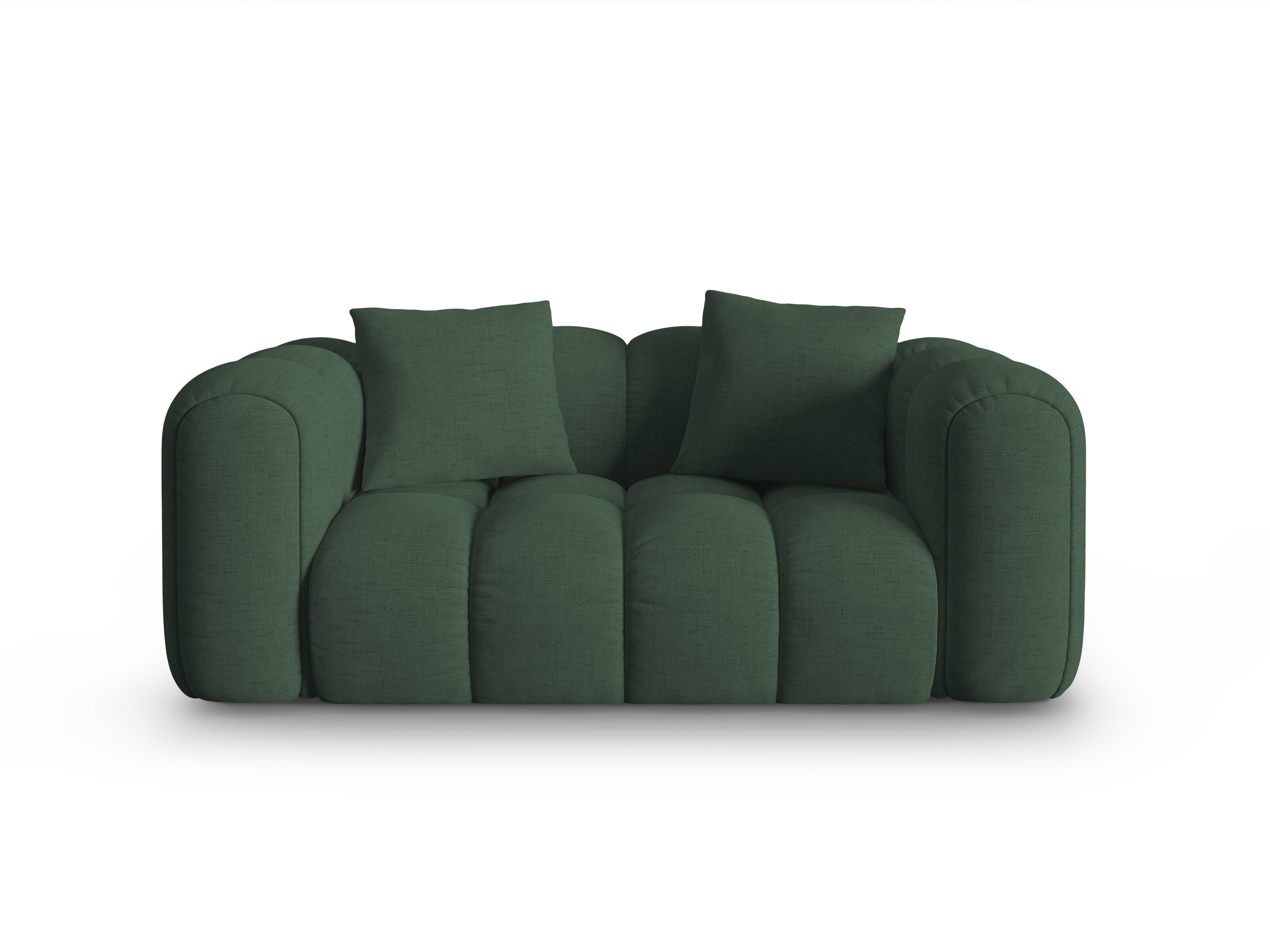 Sofa 2-sitzig ASTRO meergrün Chenille