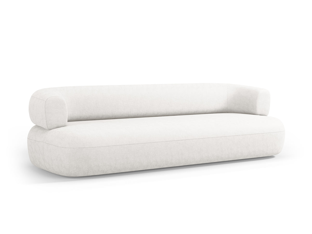 3.5-Seater Sofa ALDRIN Light Beige Chenille