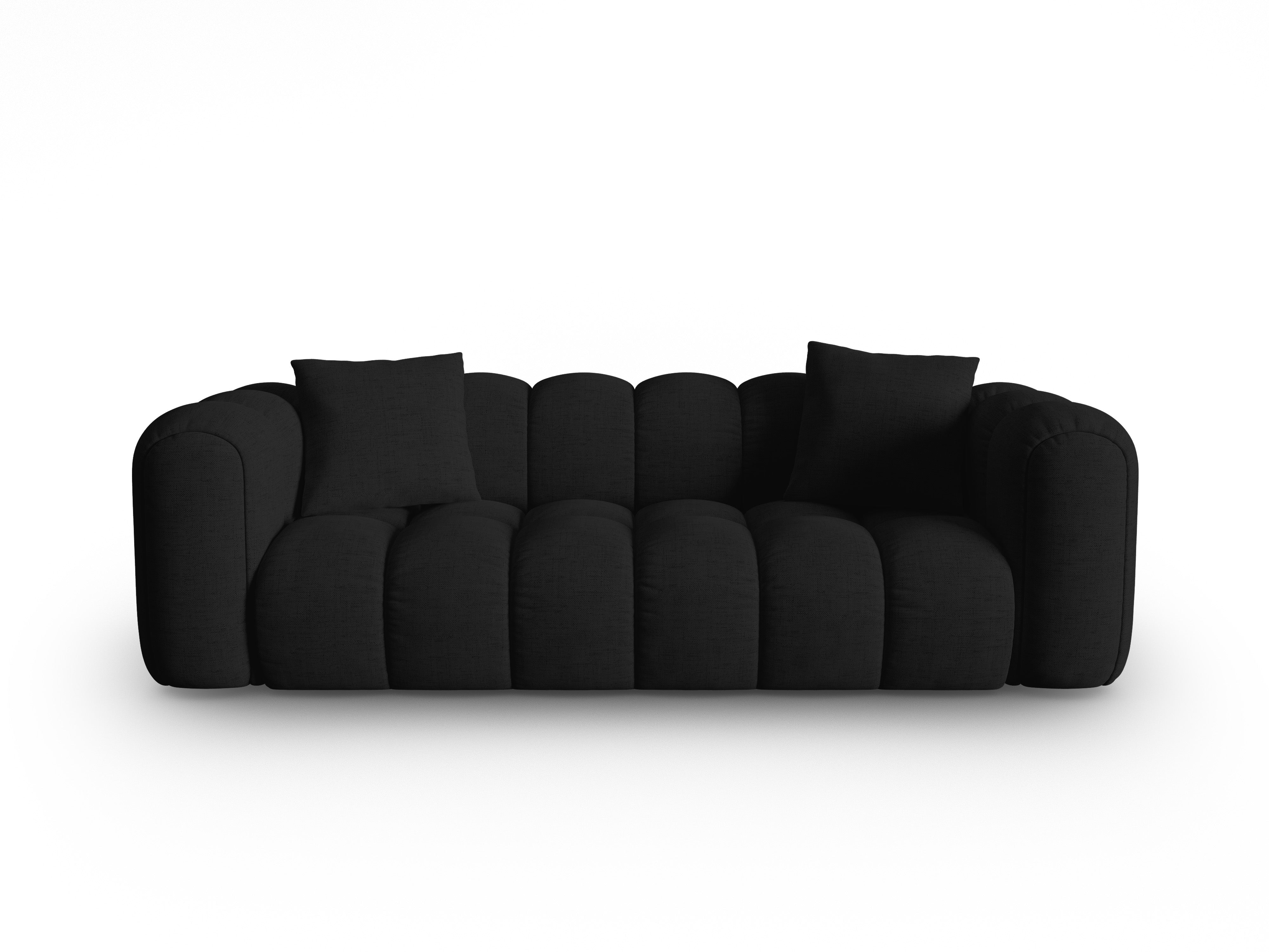 Sofa 4-osobowa ASTRO czarny szenil