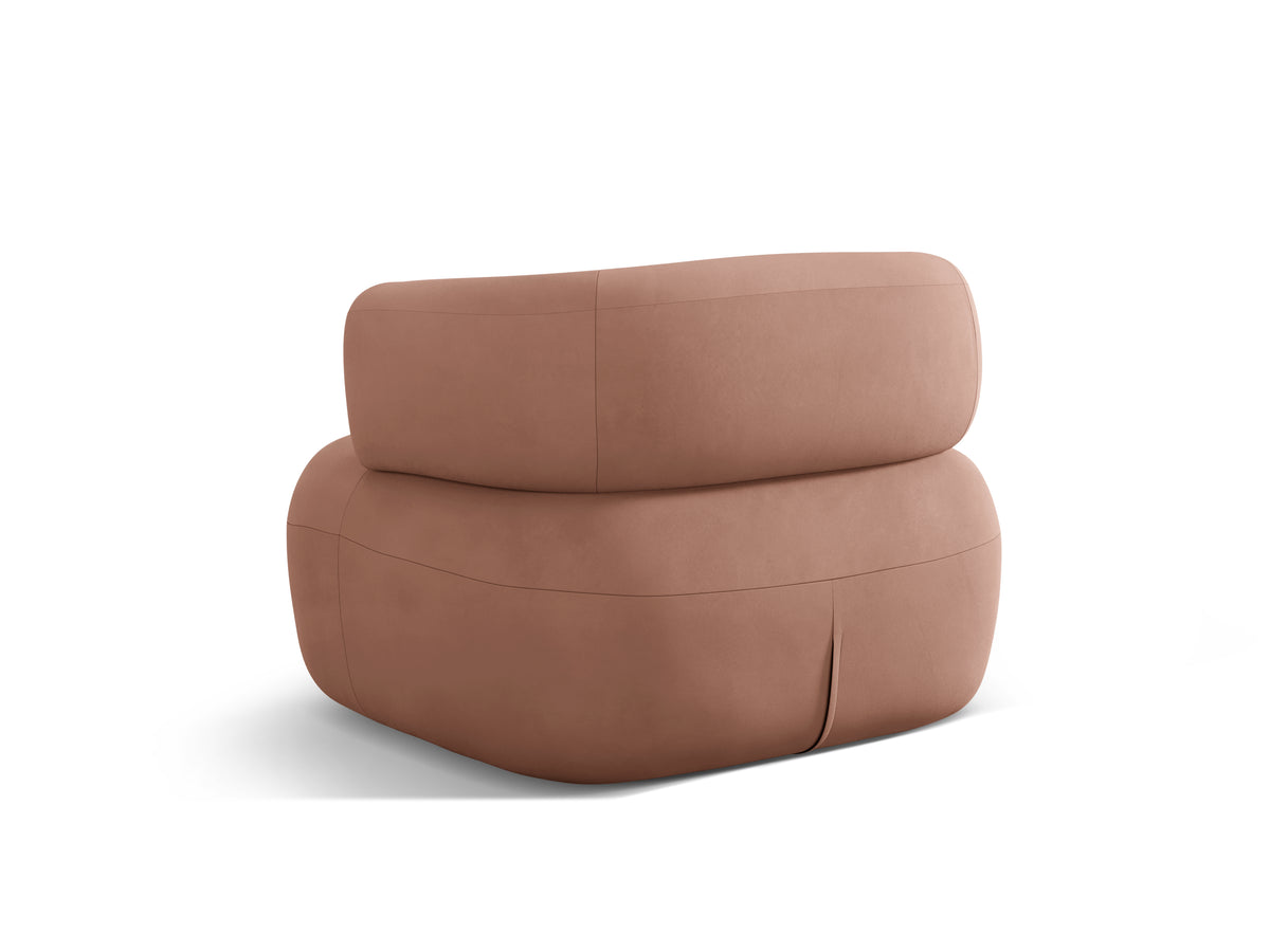 Velvet Armchair ALDRIN Pink