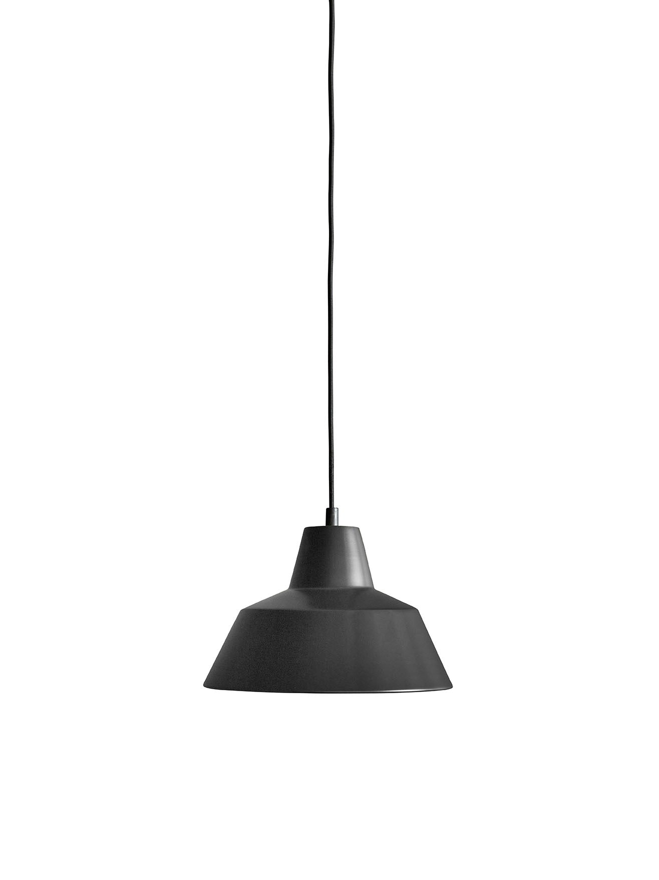 Black workshop hanging lamp