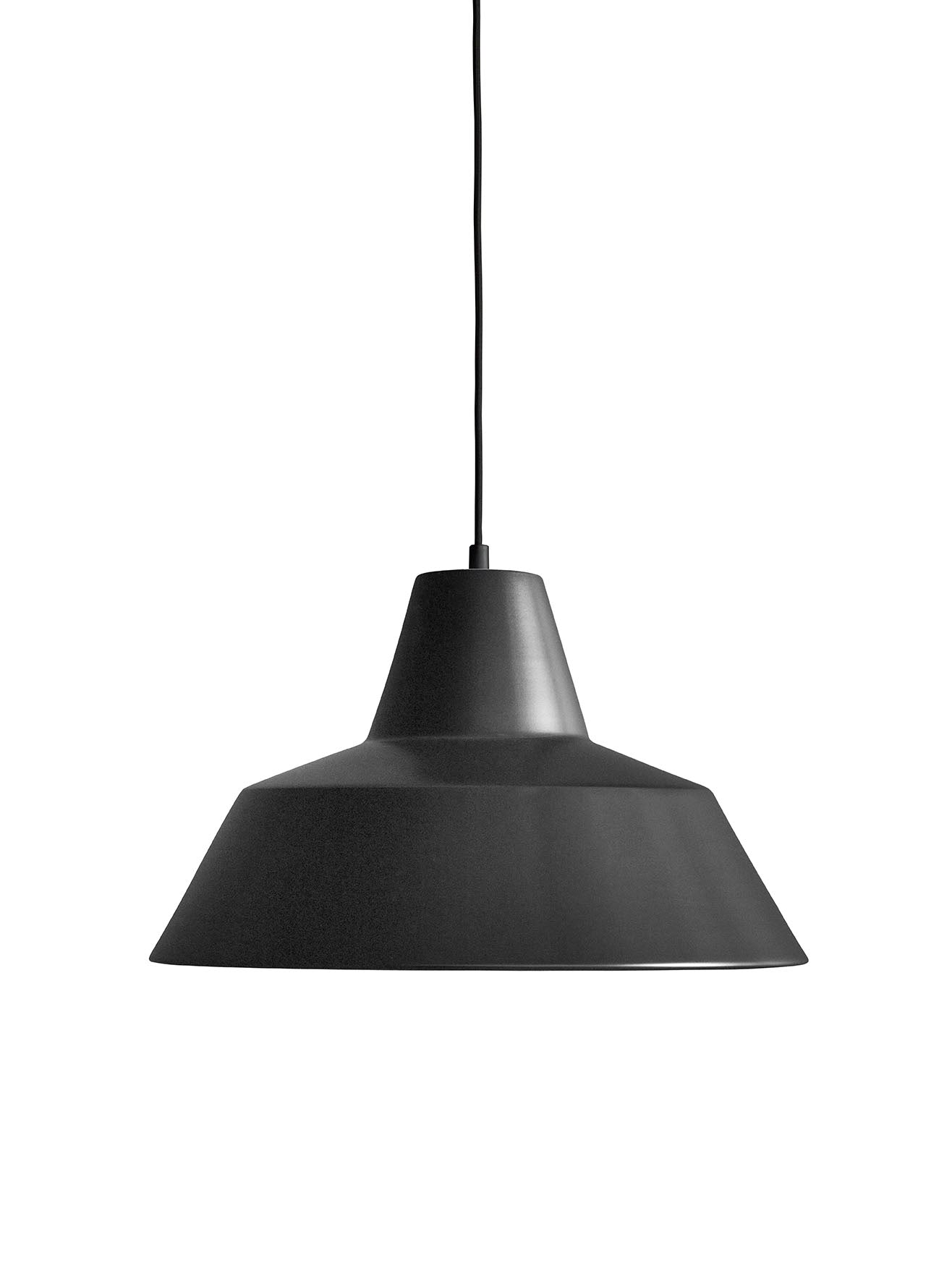 Black workshop hanging lamp