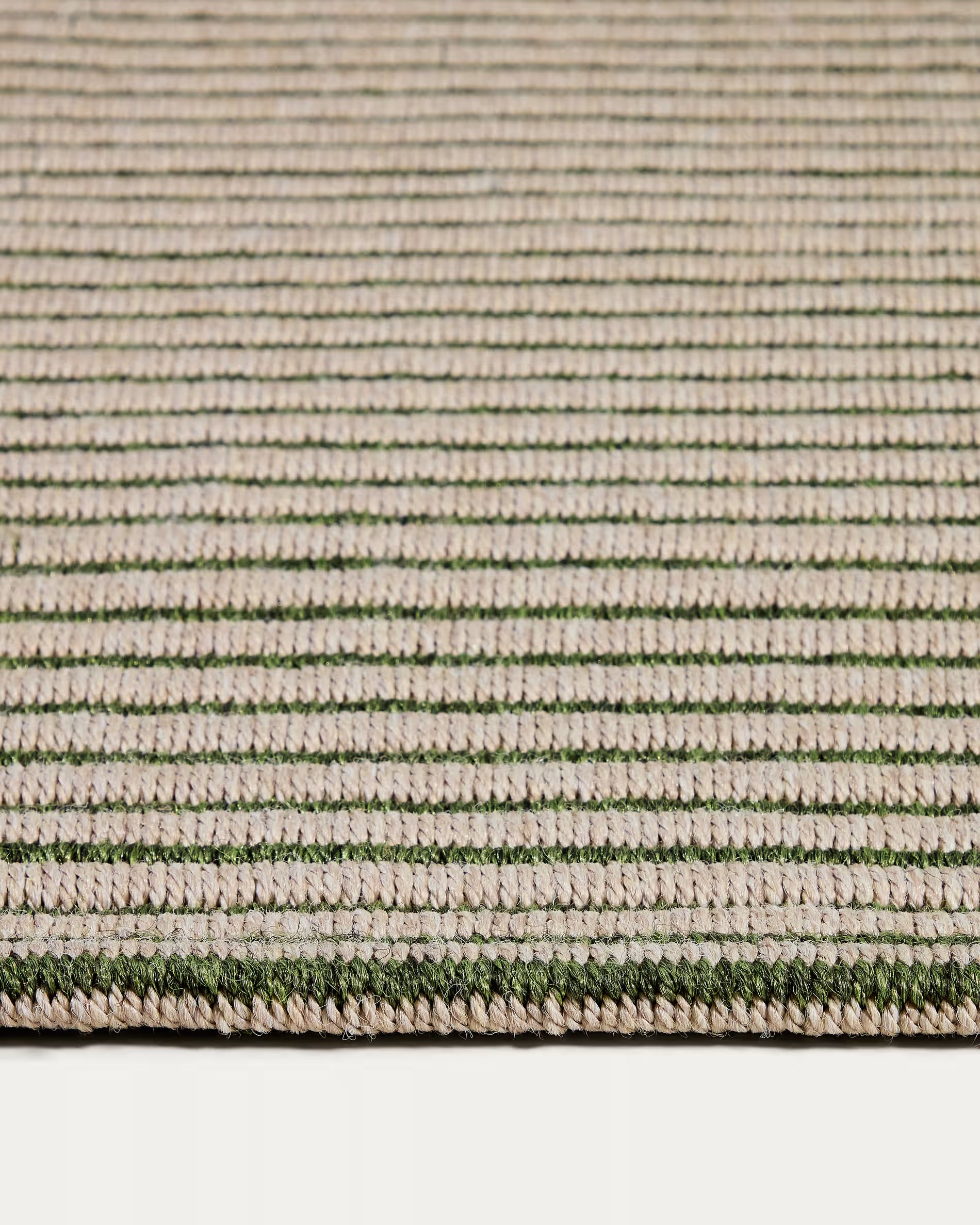 ARDELIA Green and Beige Outdoor Rug