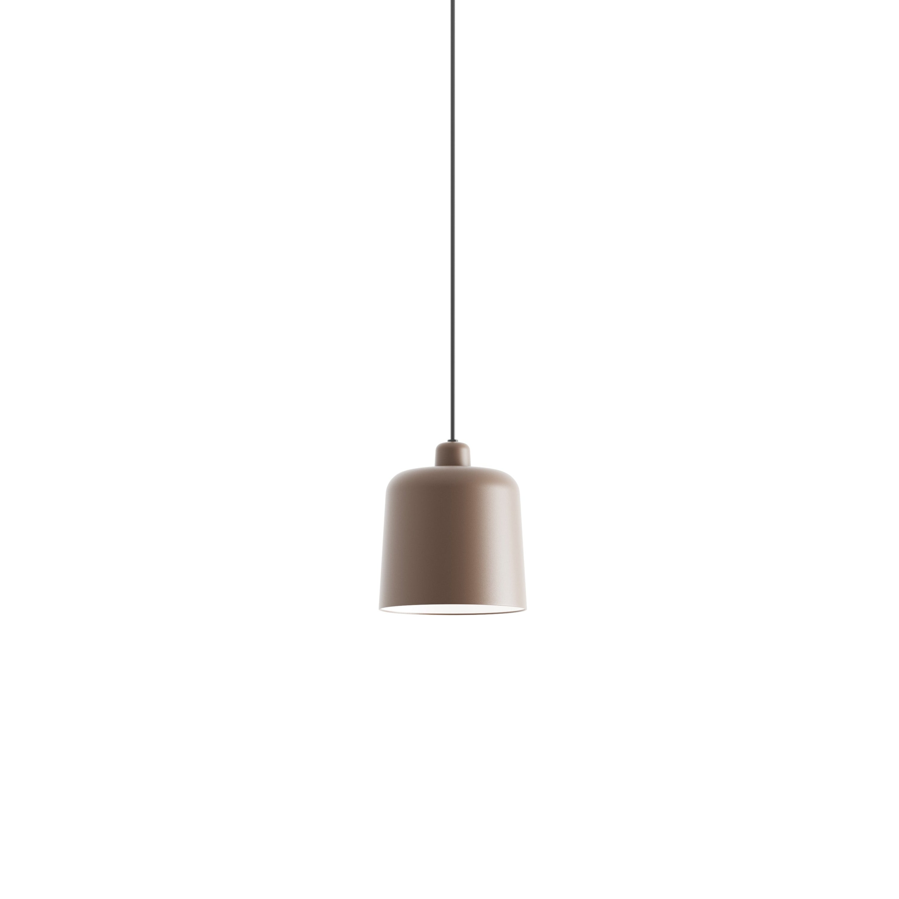 Brown winter hanging lamp