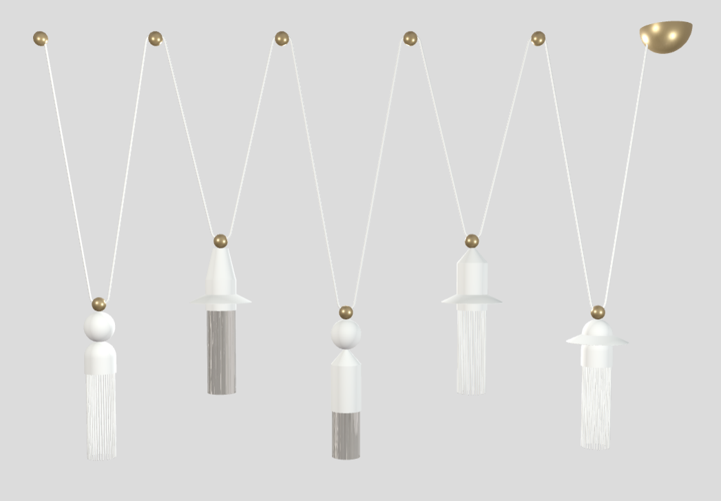 NAPPE C5 customizable pendant lamp